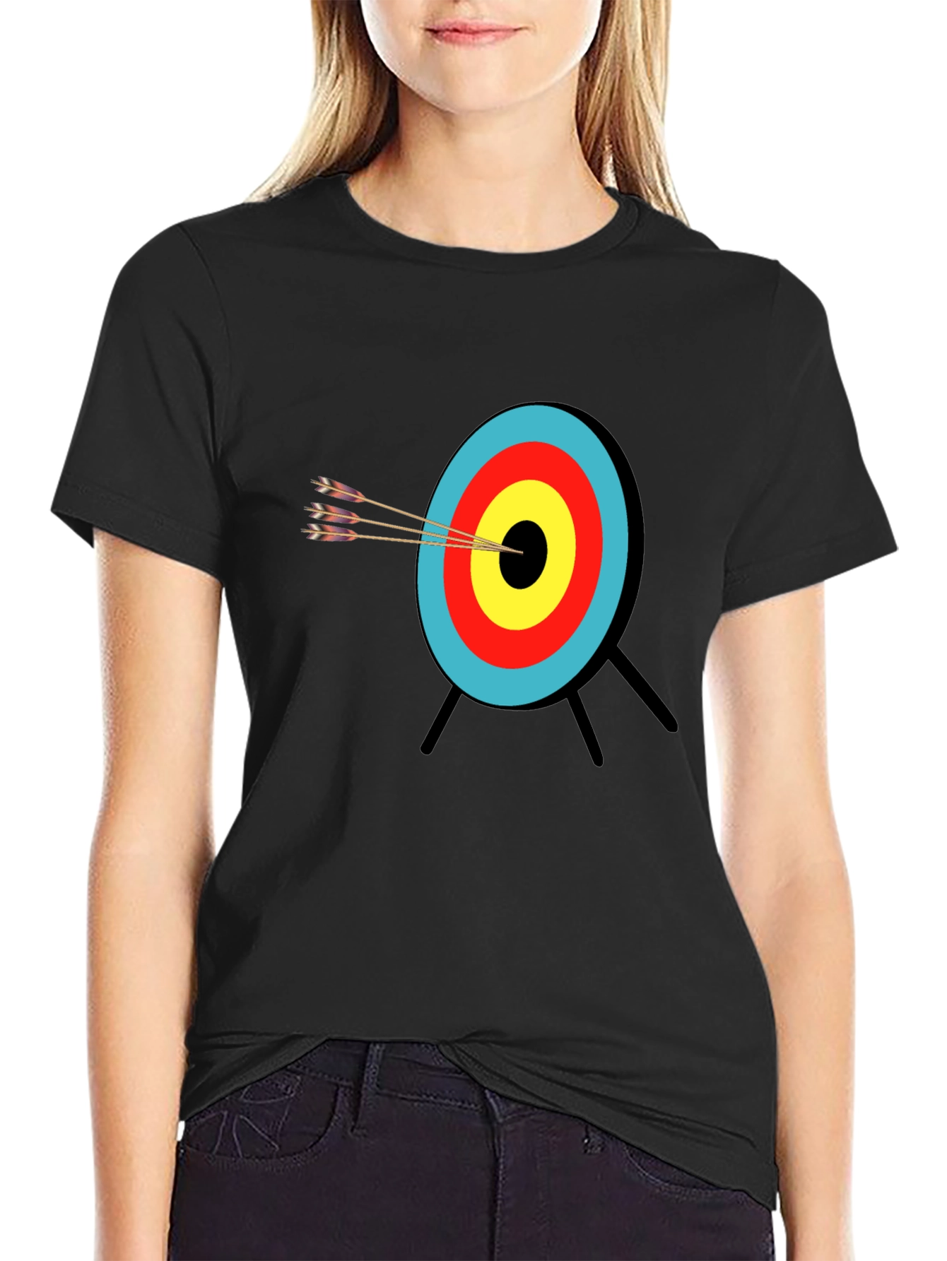 Archery Target Graphic T-Shirt