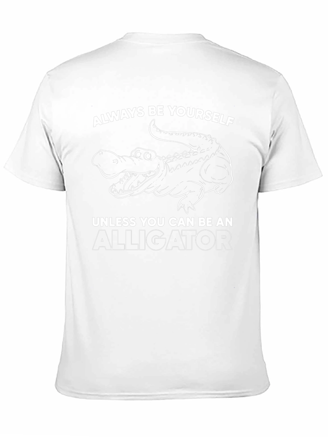 Alligator Graphic Tee - Always Be Yourself