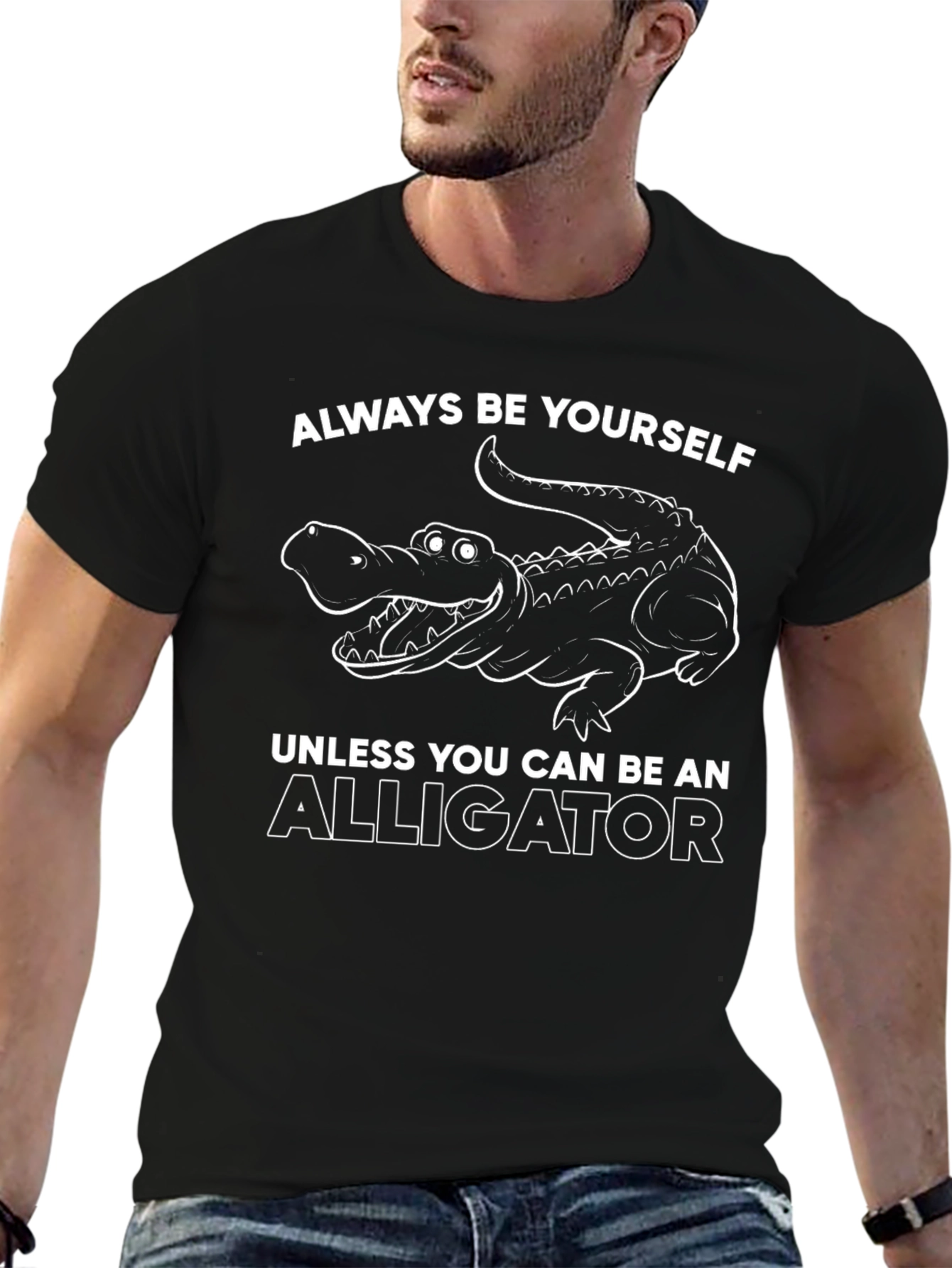 Alligator Graphic Tee - Always Be Yourself