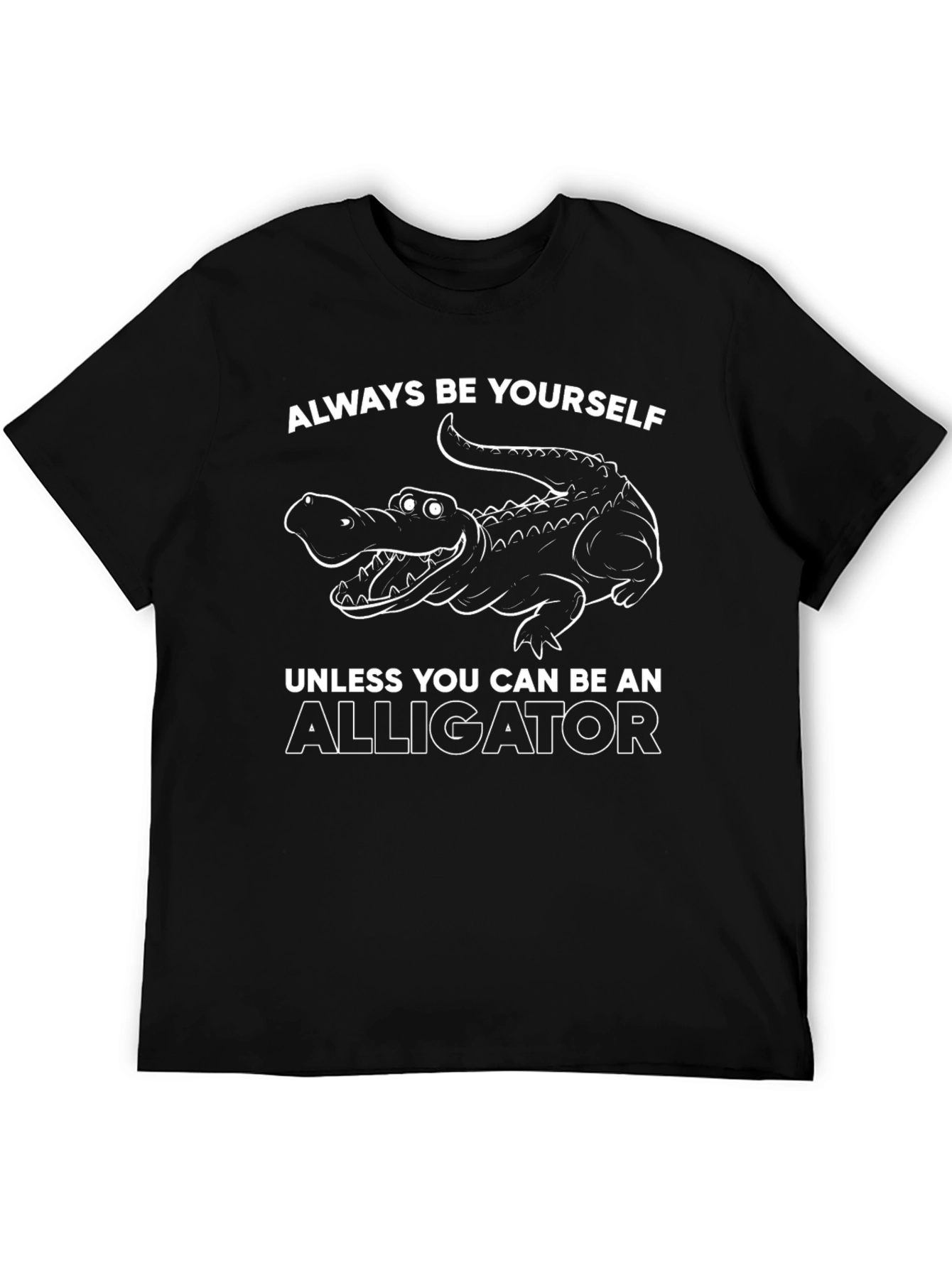 Alligator Graphic Tee - Always Be Yourself