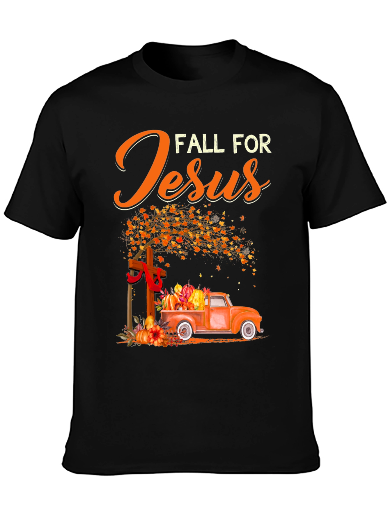 Fall For Jesus Truck T-Shirt