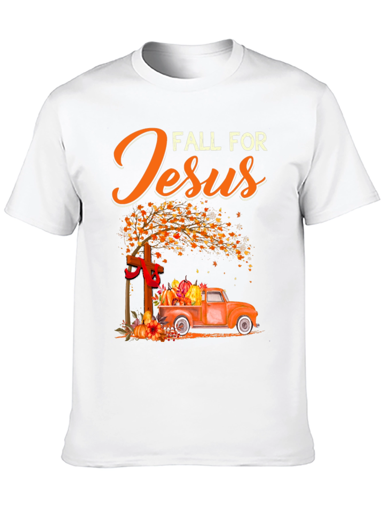 Fall For Jesus Truck T-Shirt