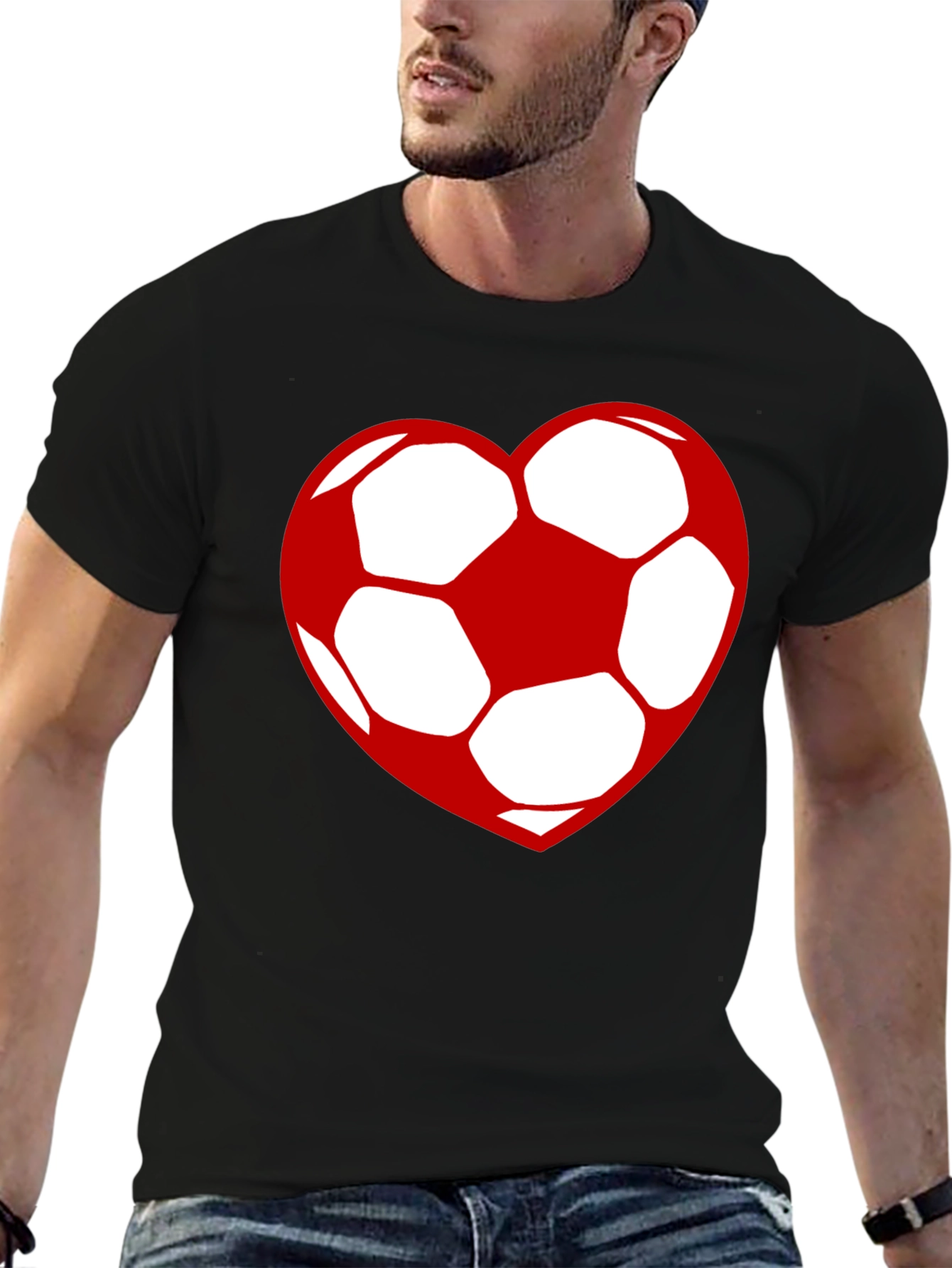 Soccer Heart T-Shirt - Love the Game!