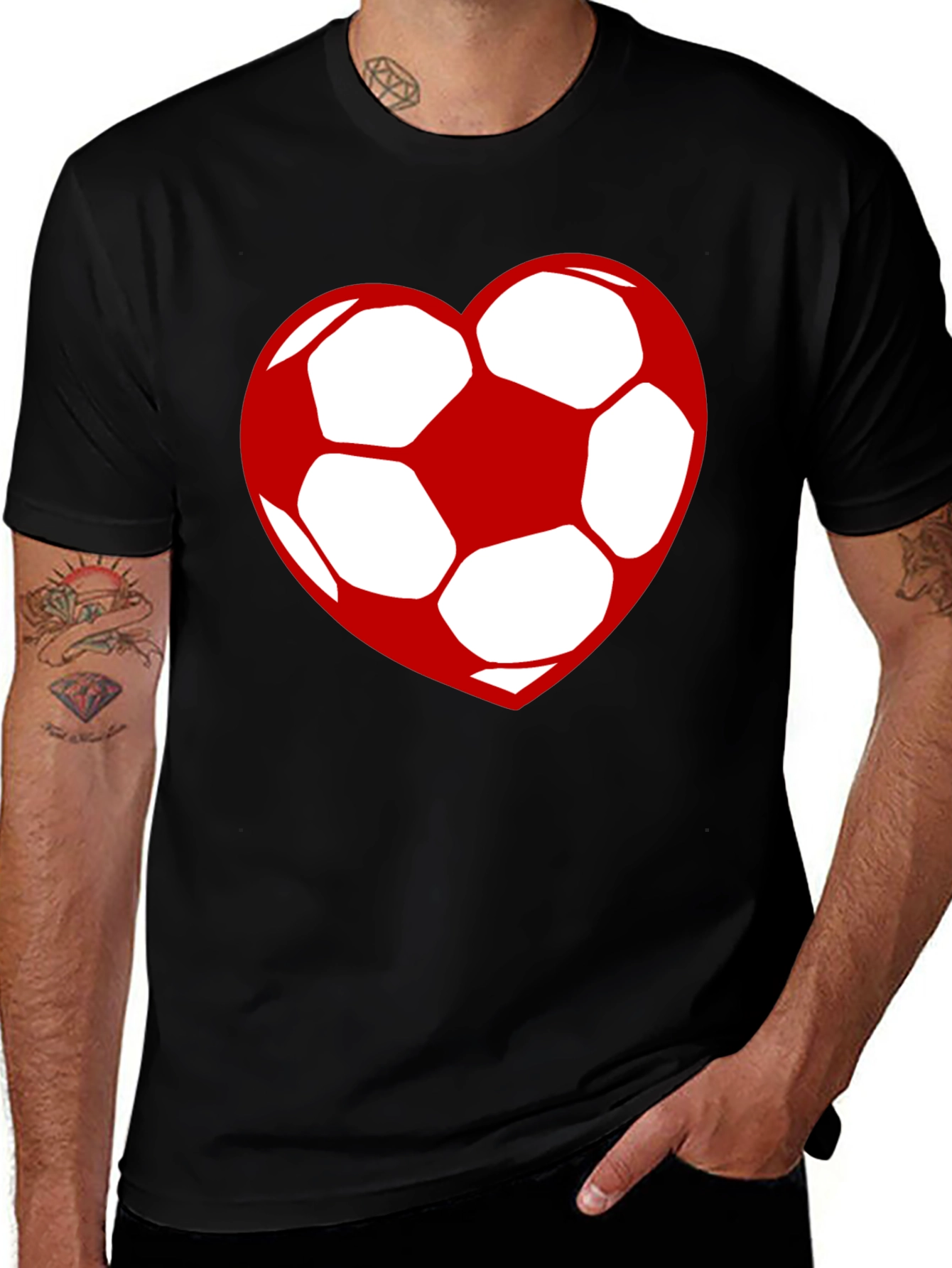 Soccer Heart T-Shirt - Love the Game!