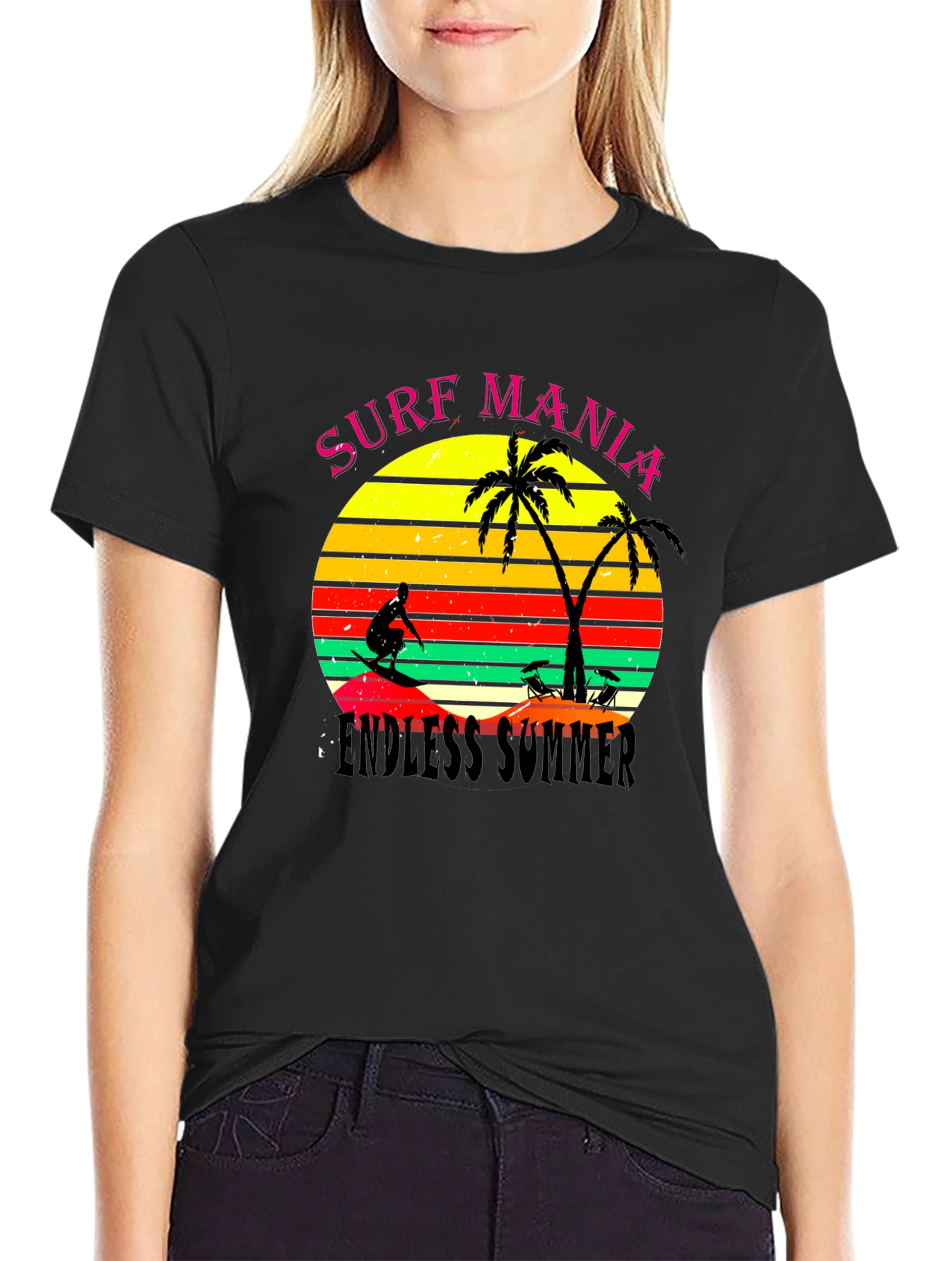 Surf Mania Endless Summer Graphic Tee