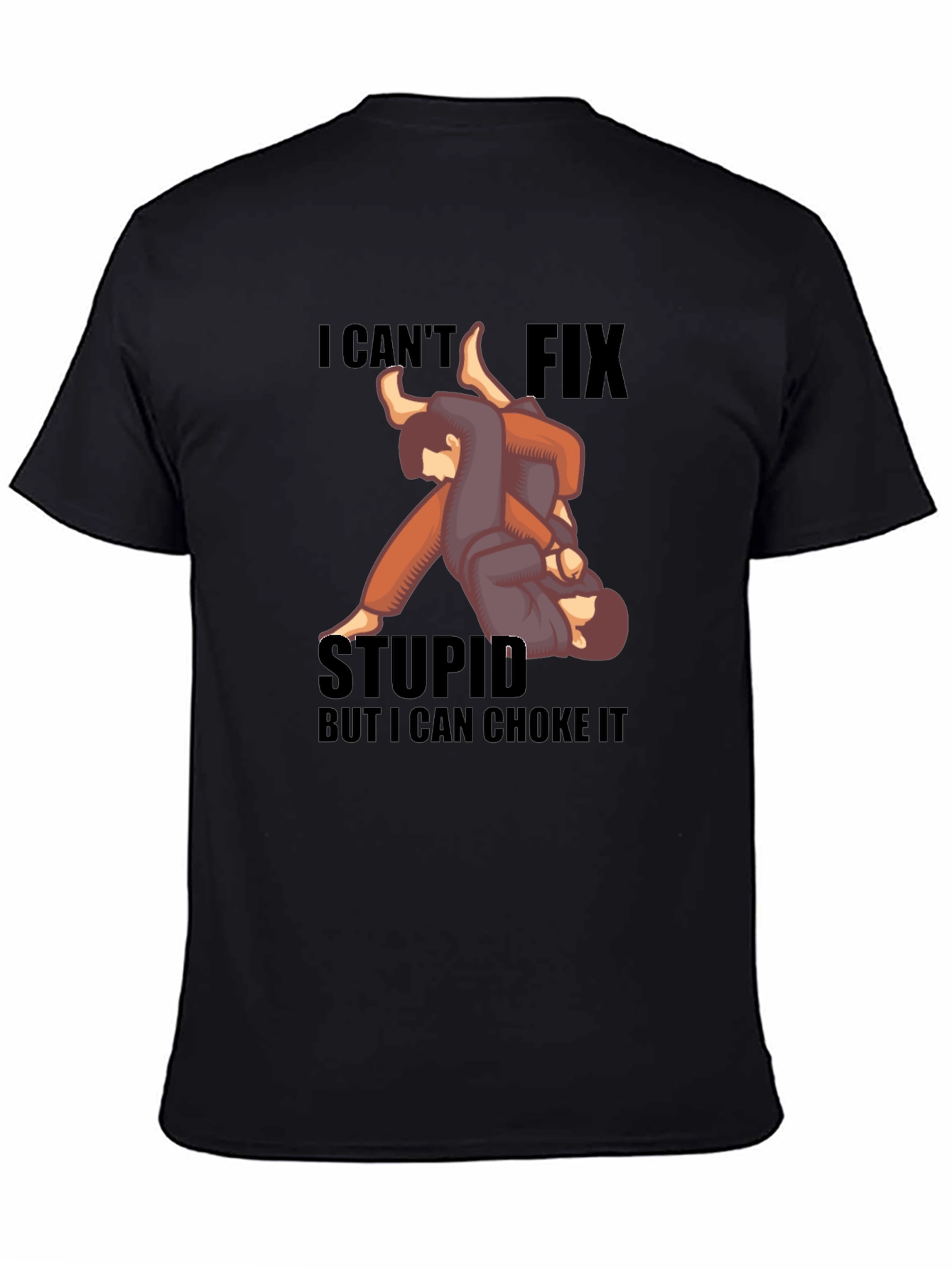 Funny Jiu Jitsu Choke T-Shirt