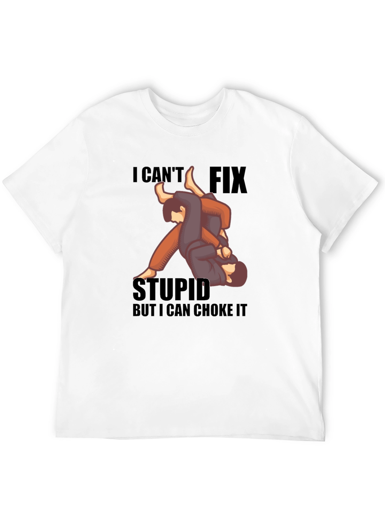 Funny Jiu Jitsu Choke T-Shirt