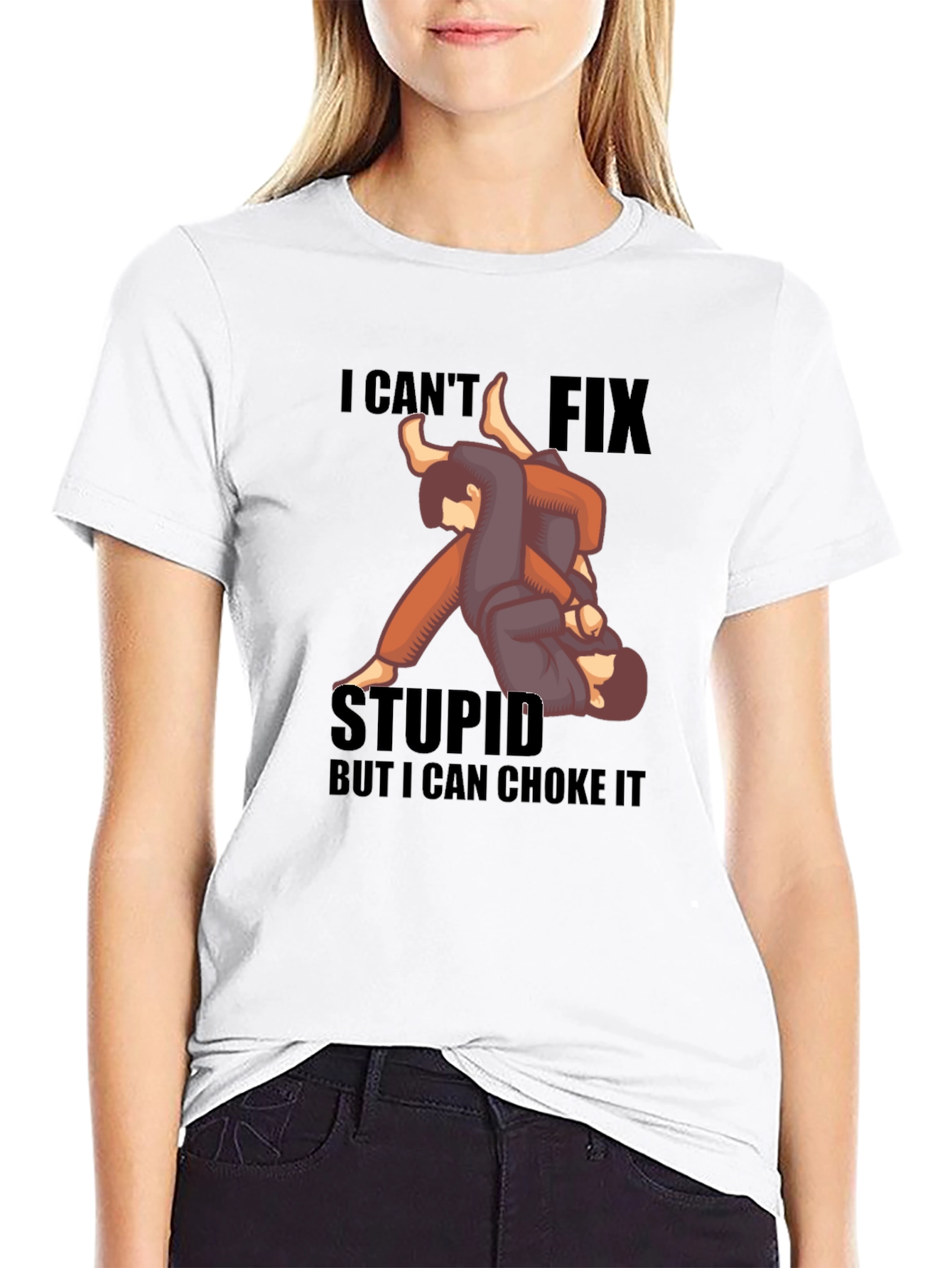 Funny Jiu Jitsu Choke T-Shirt