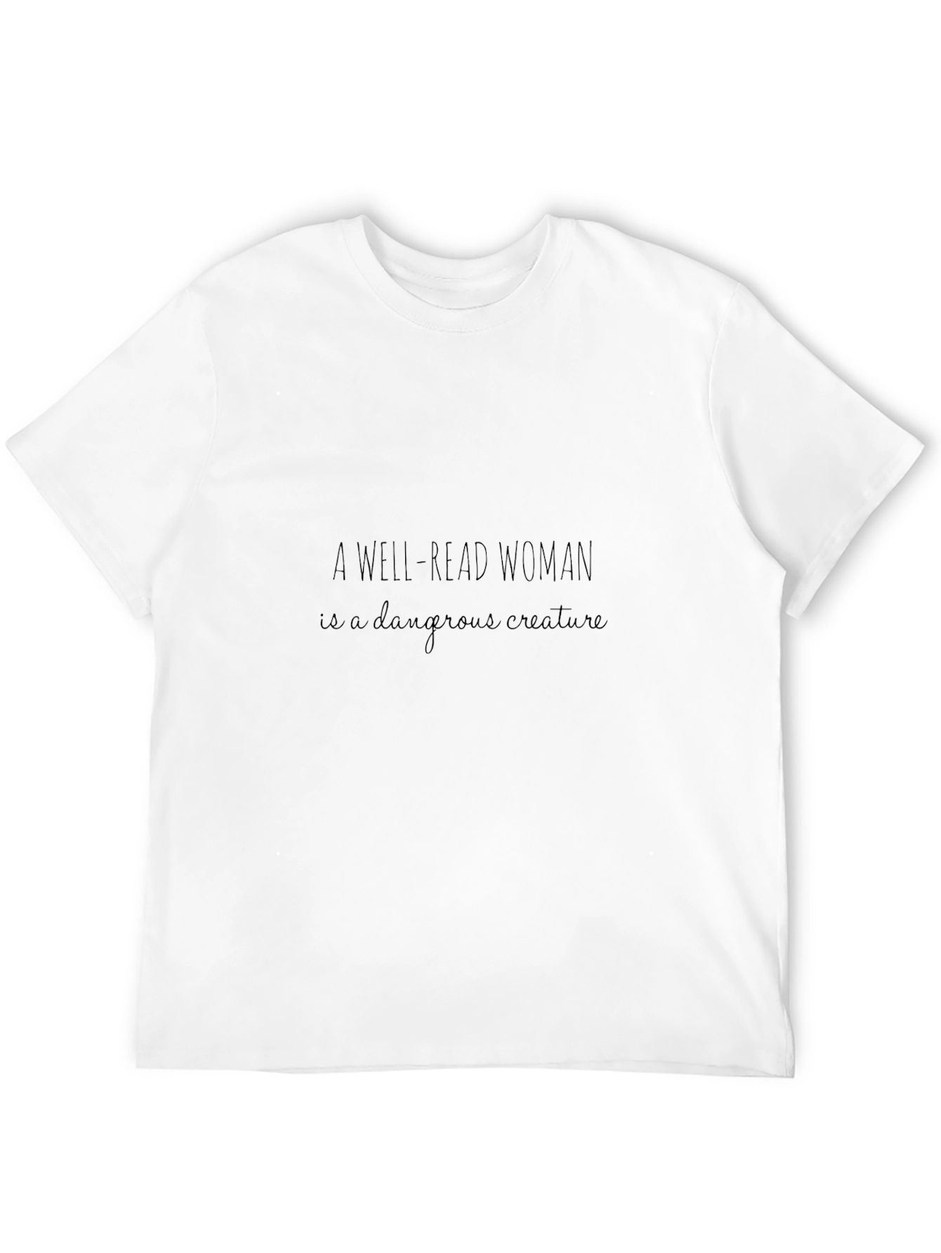 Well-Read Woman Graphic Tee - Dangerous Creature T-Shirt