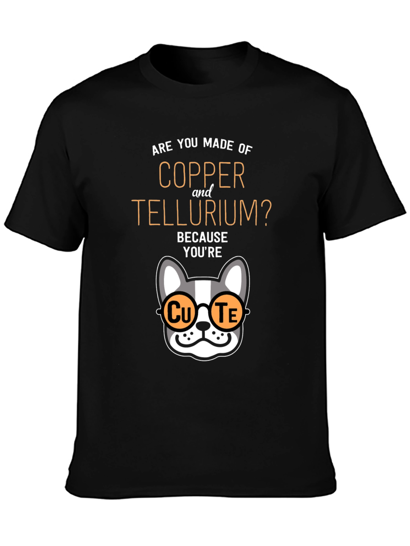 Cute Copper & Tellurium Dog Graphic Tee