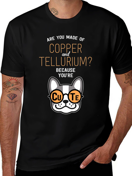 Cute Copper & Tellurium Dog Graphic Tee