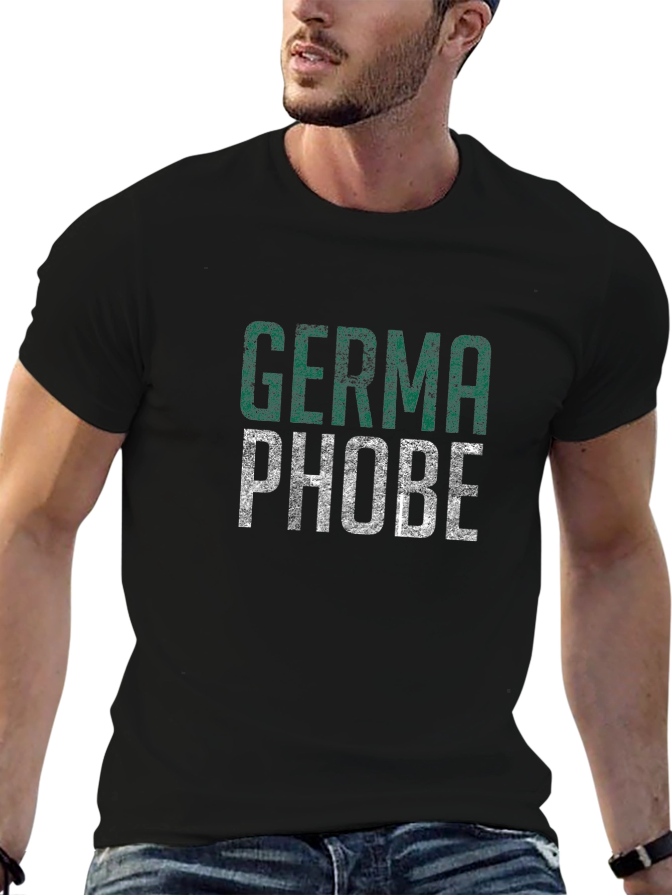 Germaphobe Graphic T-Shirt - Novelty Humor Tee