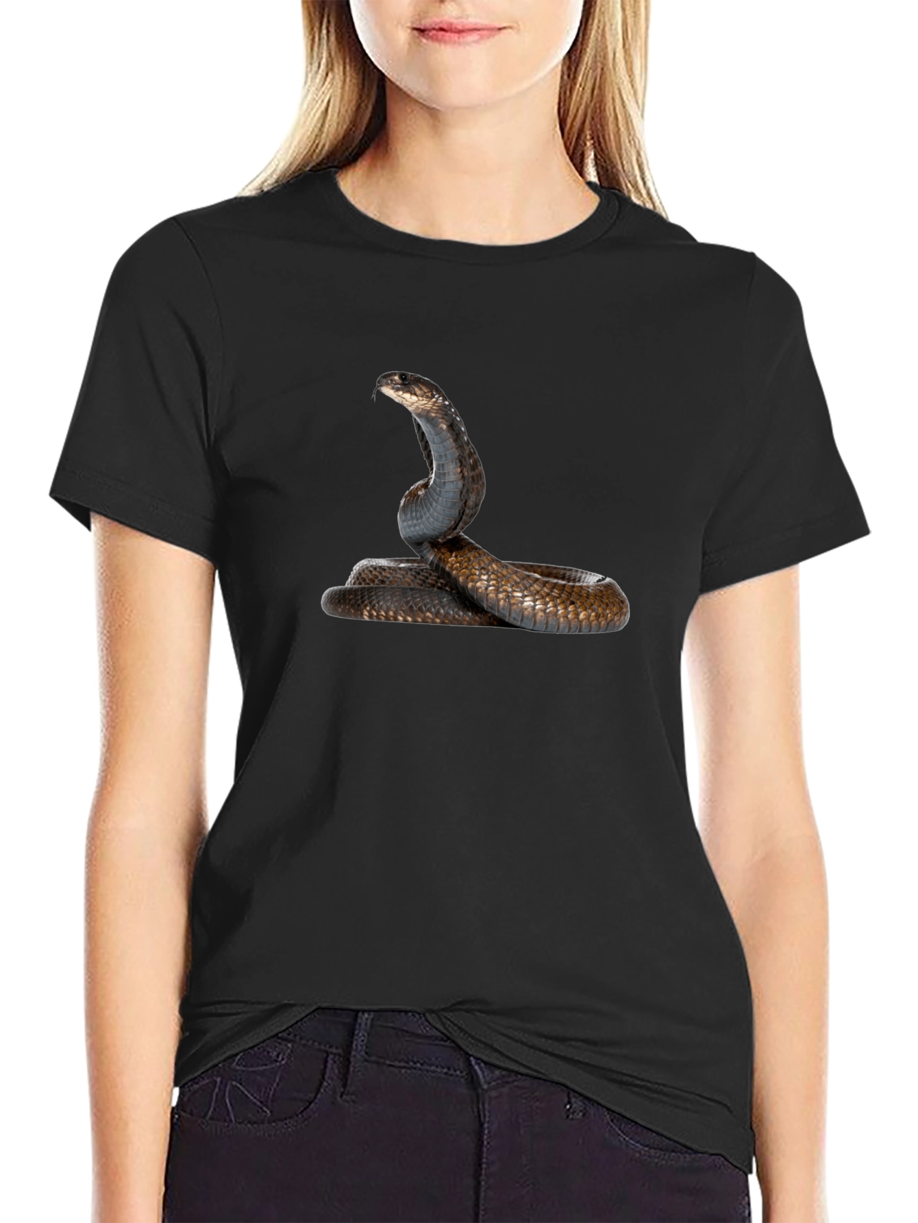 Cobra Graphic Tee - Mens Black T-Shirt