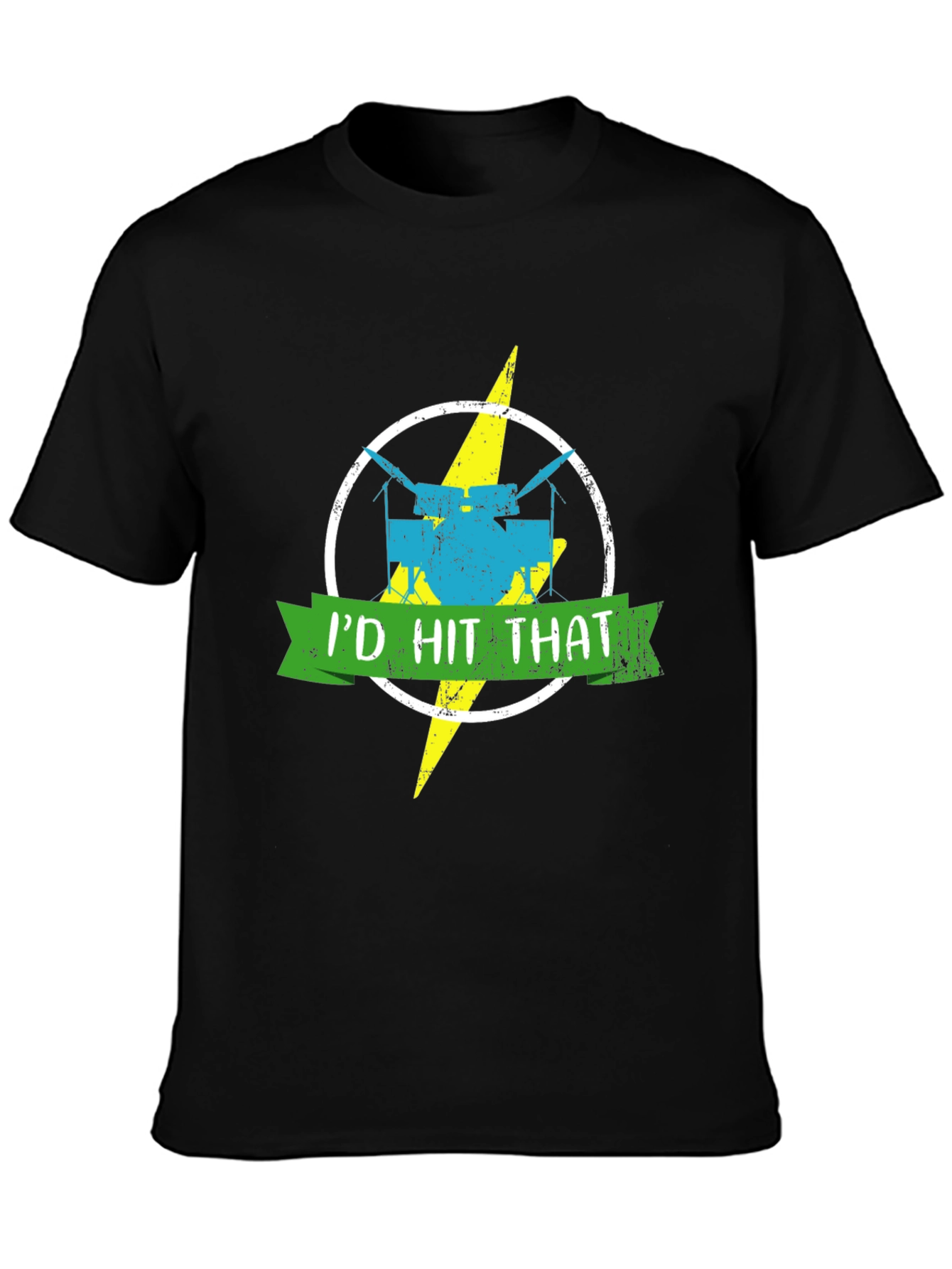 Id Hit That Drum Set T-Shirt