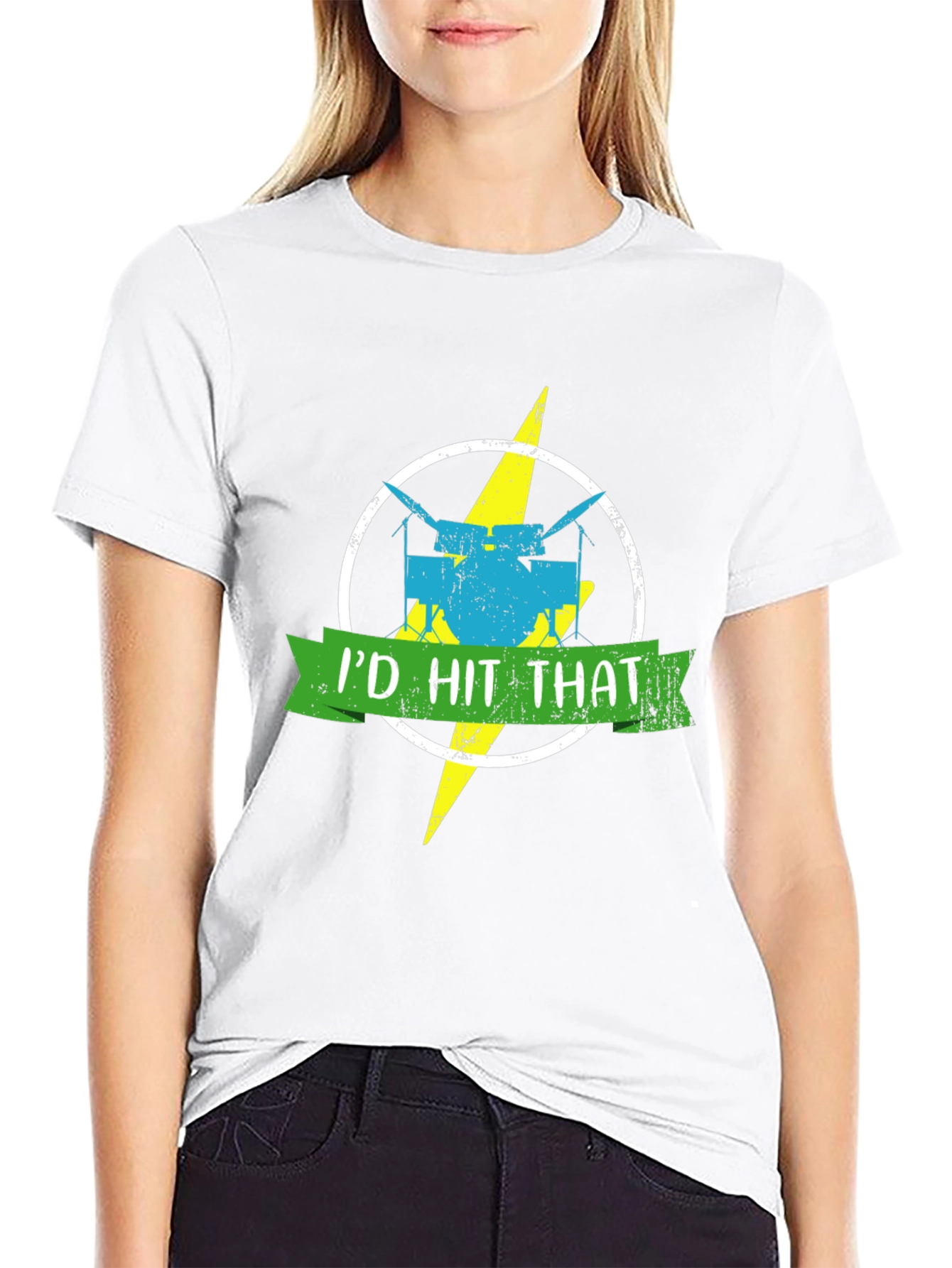 Id Hit That Drum Set T-Shirt