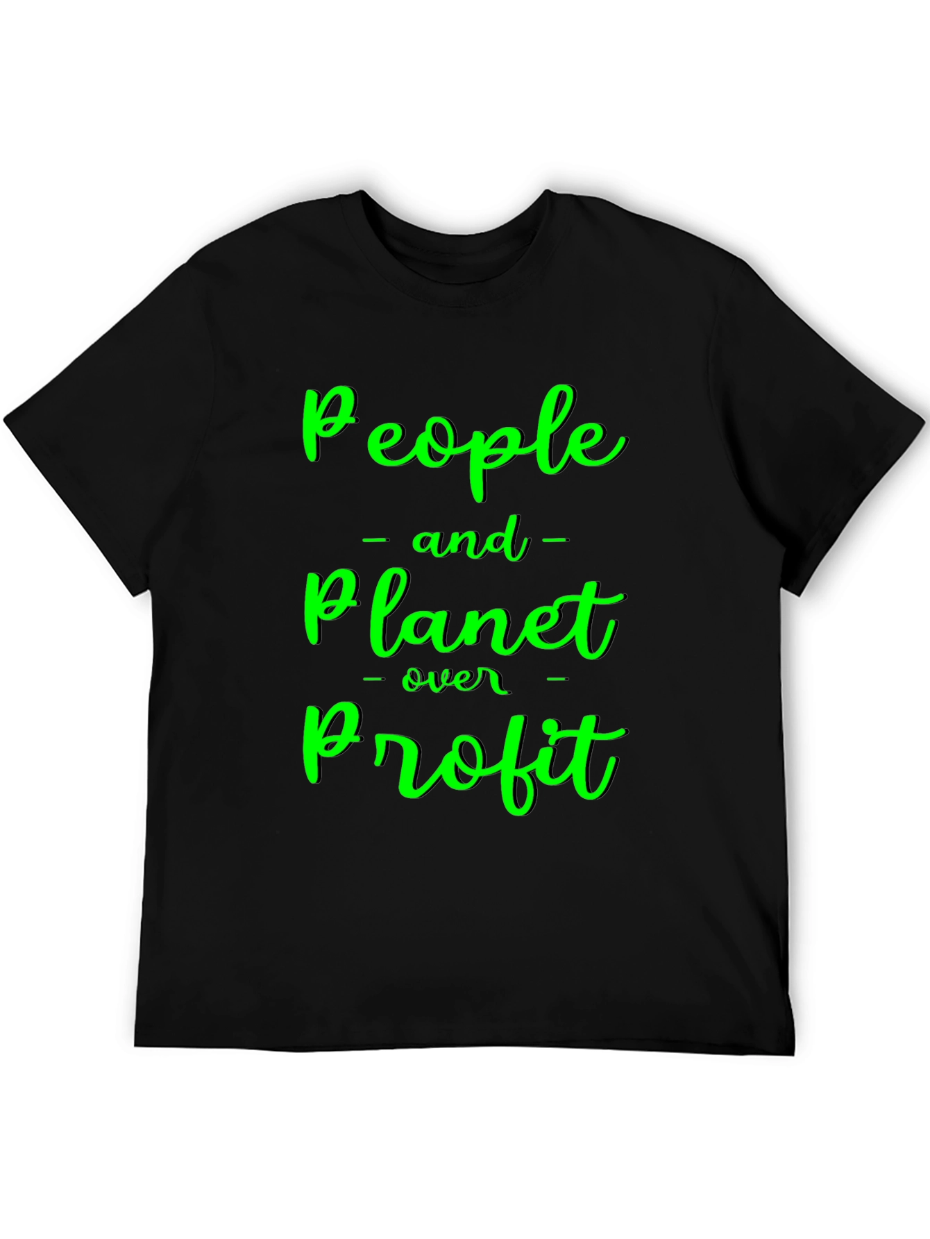 Eco-Conscious Tee: People & Planet Over Profit