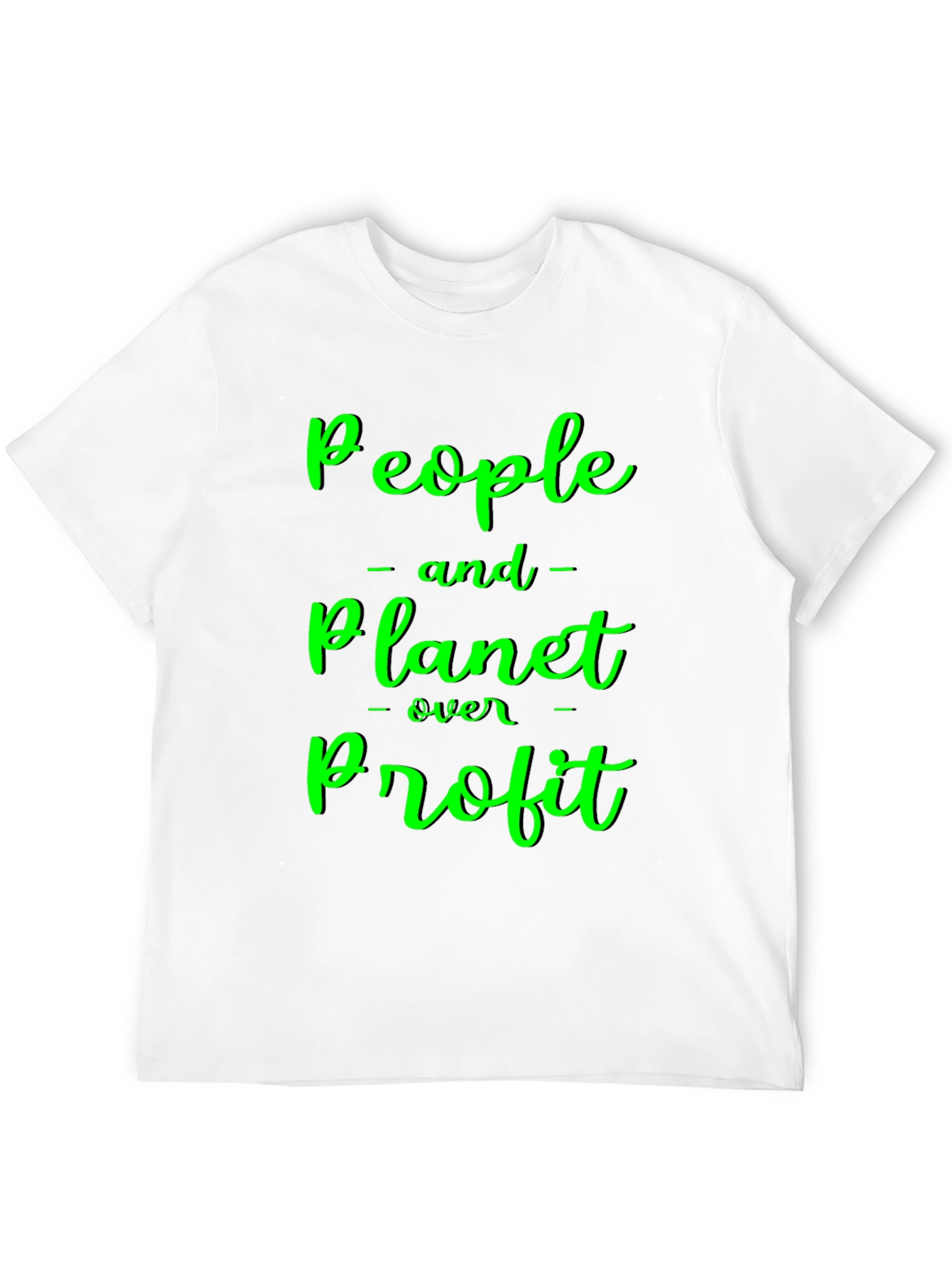 Eco-Conscious Tee: People & Planet Over Profit