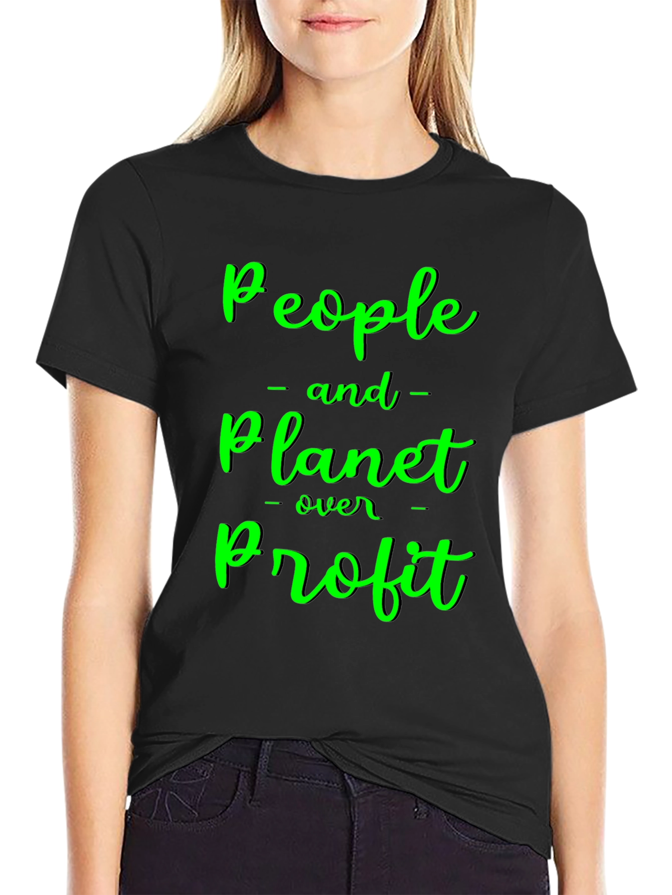 Eco-Conscious Tee: People & Planet Over Profit
