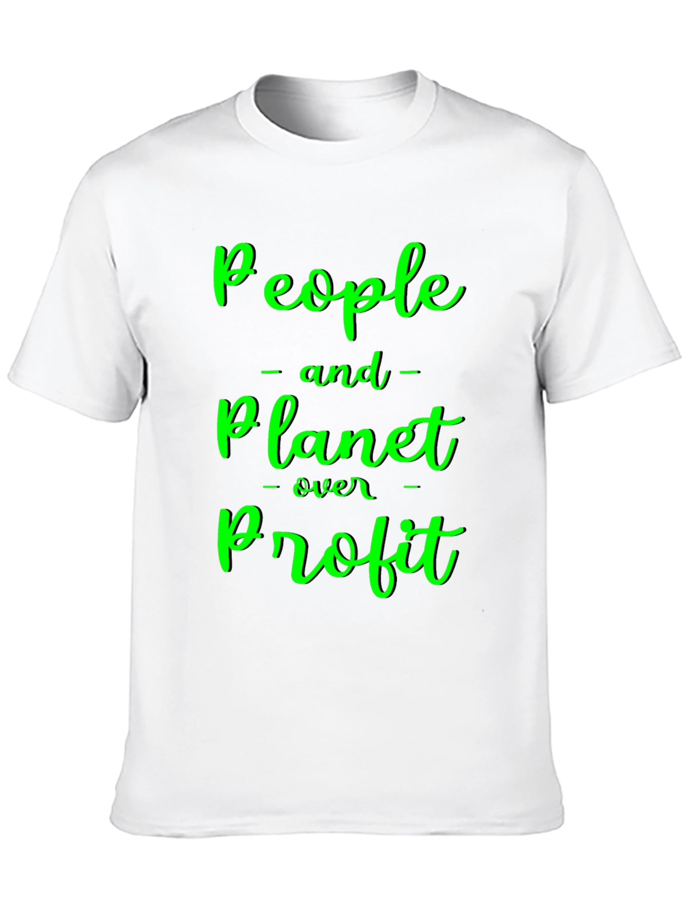 Eco-Conscious Tee: People & Planet Over Profit