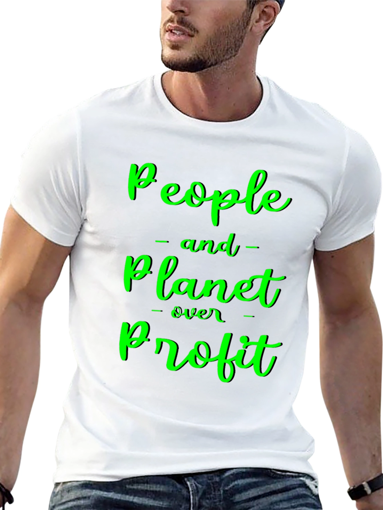Eco-Conscious Tee: People & Planet Over Profit