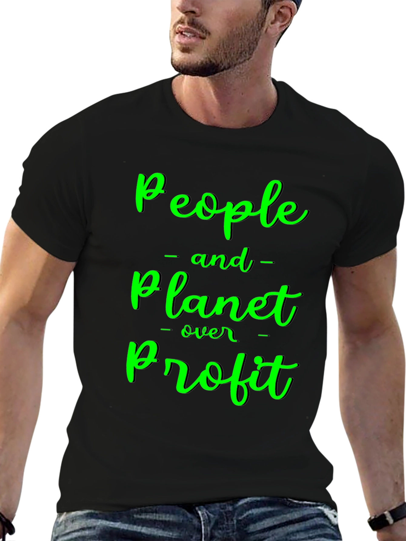 Eco-Conscious Tee: People & Planet Over Profit