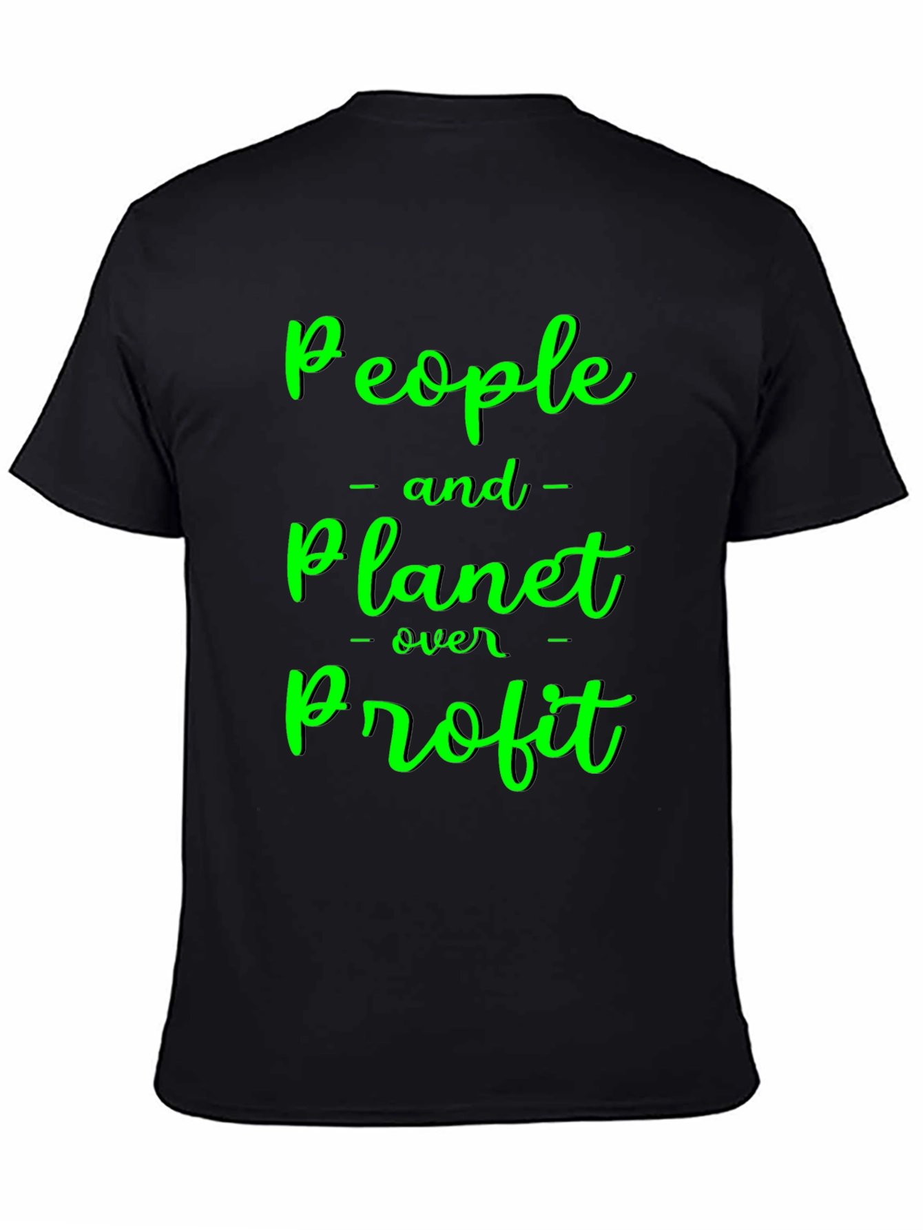 Eco-Conscious Tee: People & Planet Over Profit