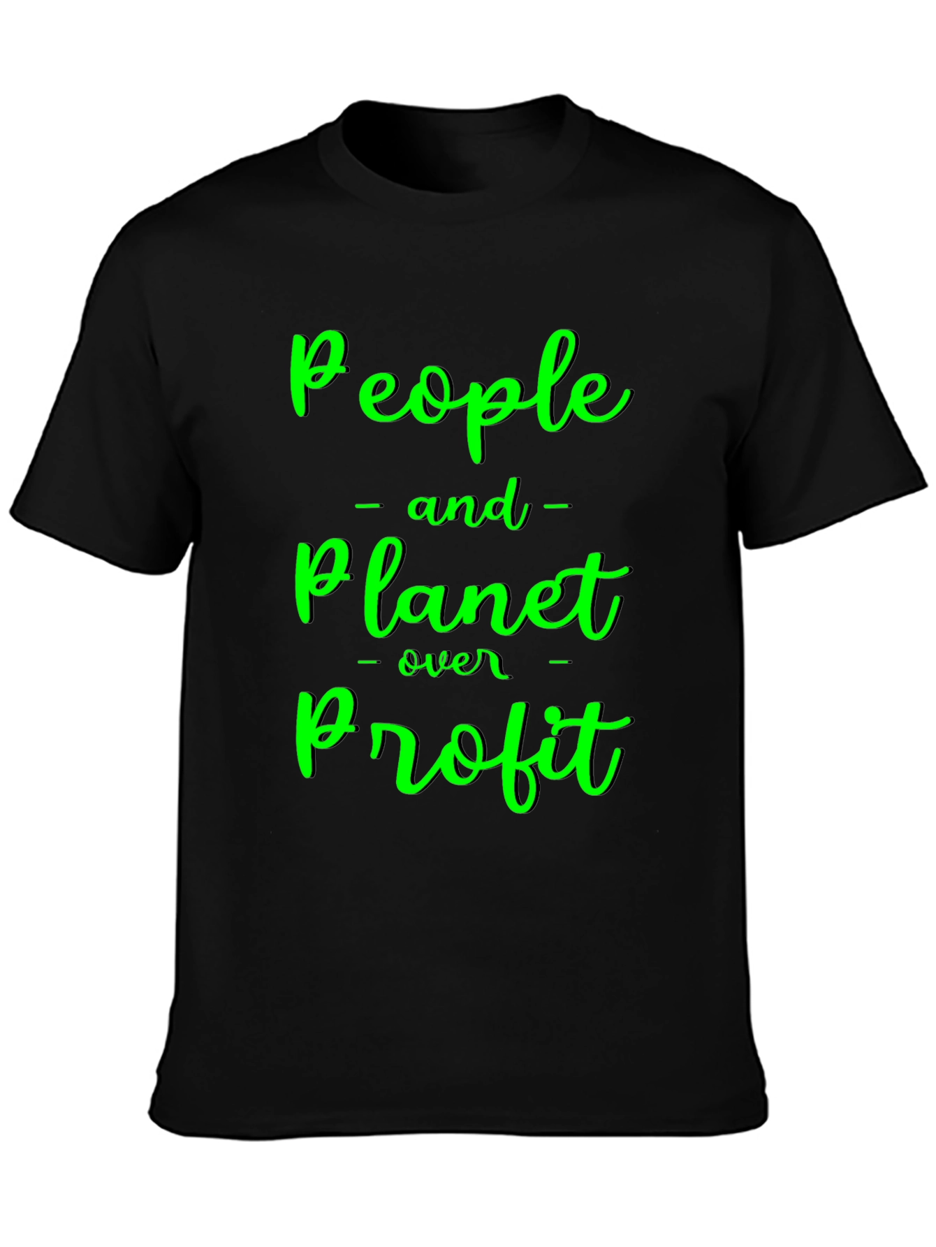 Eco-Conscious Tee: People & Planet Over Profit
