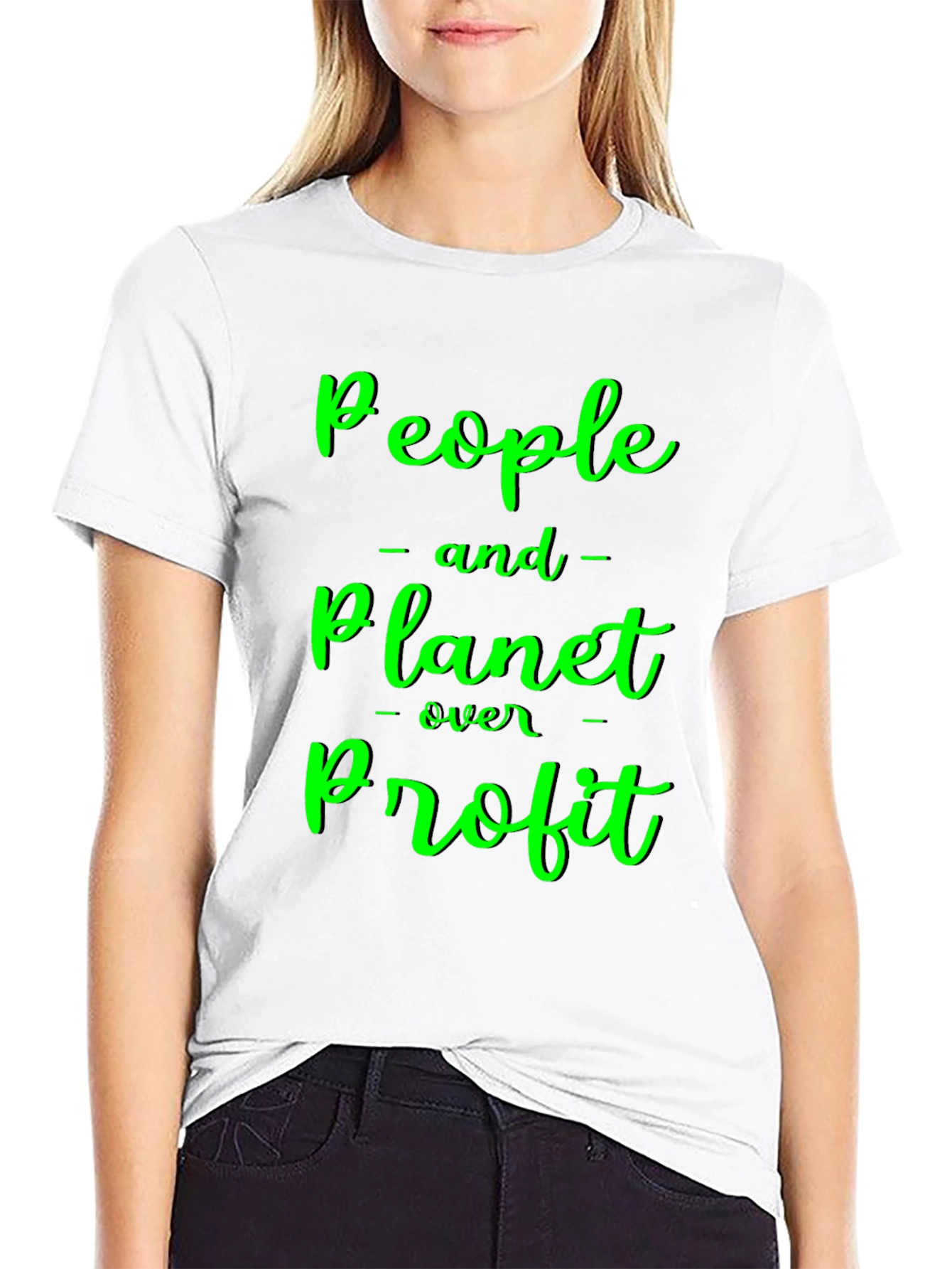 Eco-Conscious Tee: People & Planet Over Profit