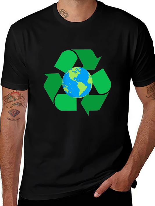 Earth Recycle T-Shirt - Show Your Green Side!