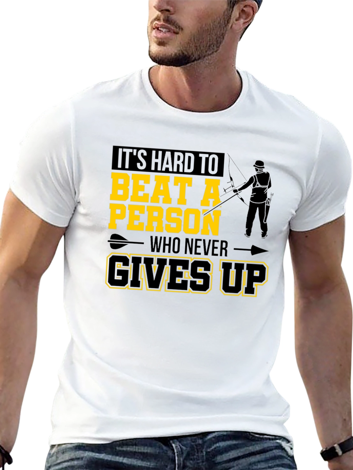 Archer Never Gives Up T-Shirt