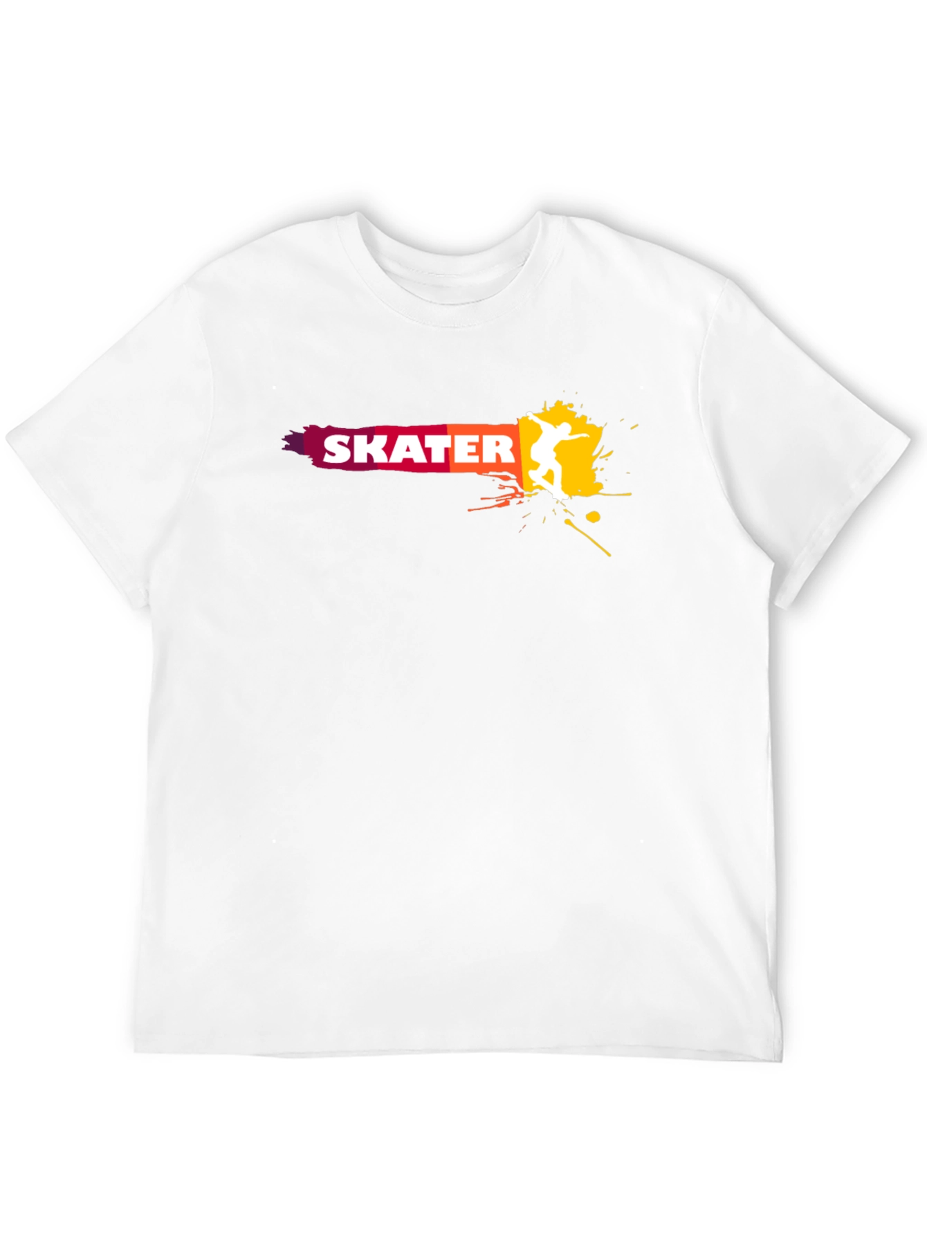 Skater Graphic T-Shirt - Bold Design