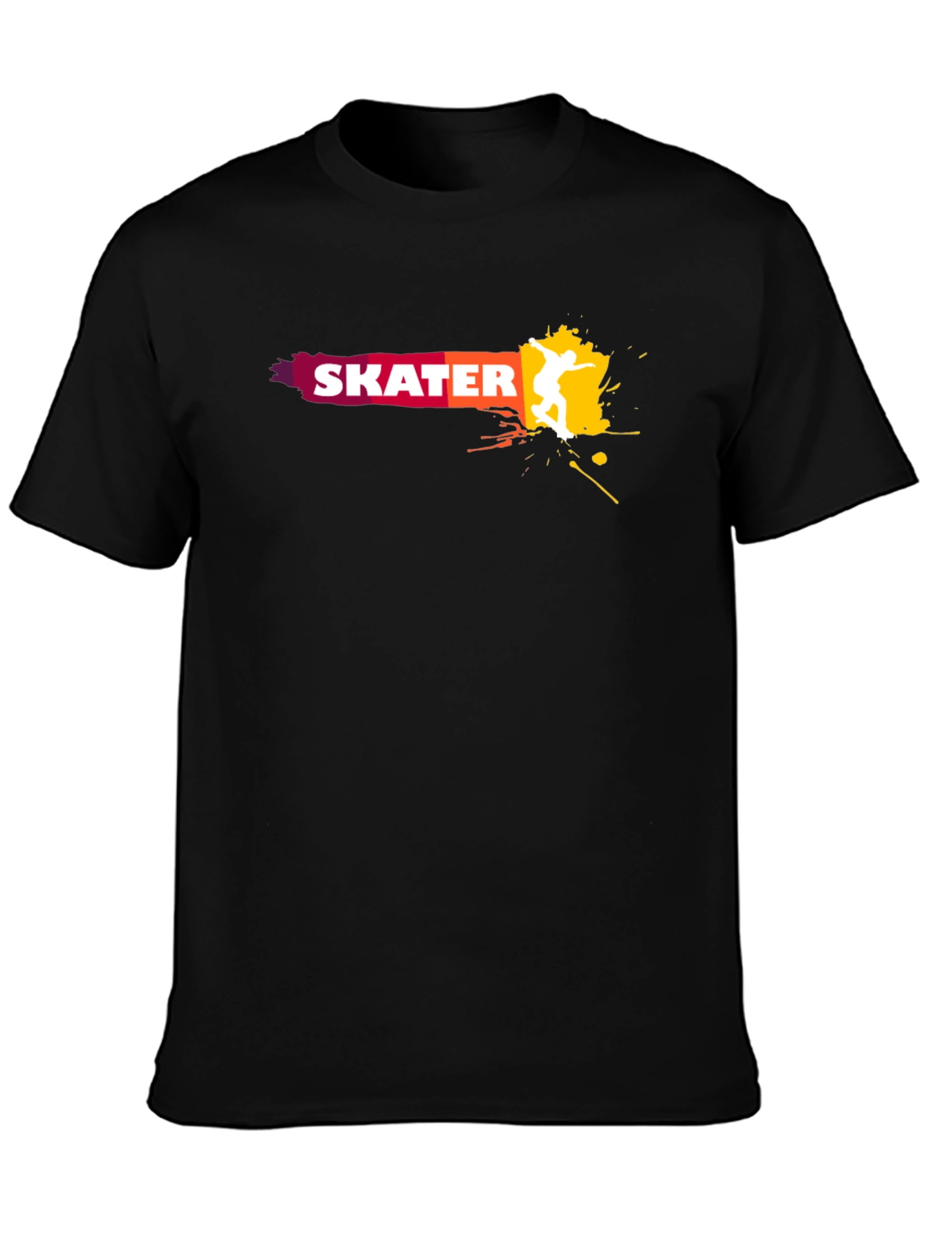 Skater Graphic T-Shirt - Bold Design