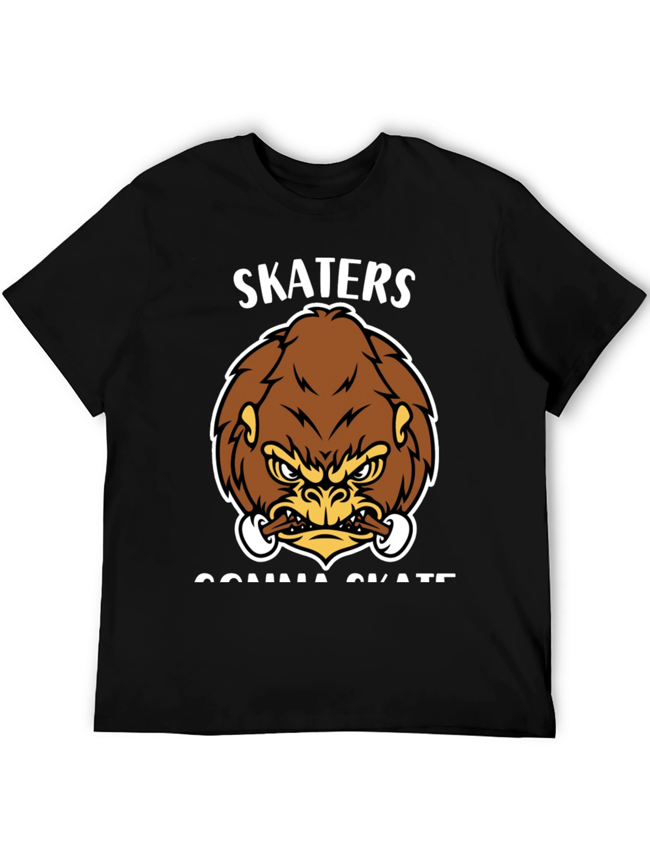 Skaters Gonna Skate Gorilla T-Shirt