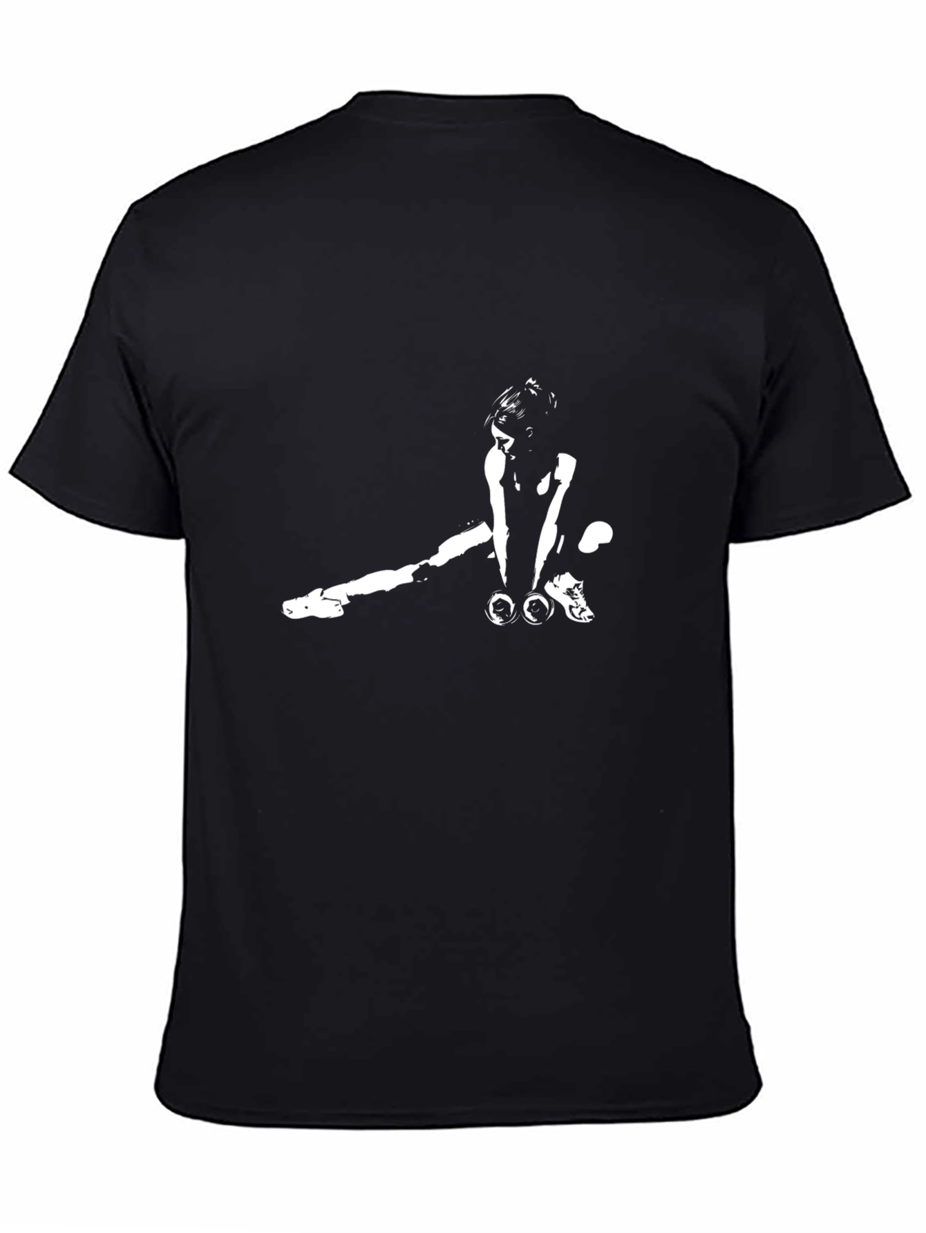 Workout Graphic Tee - Black