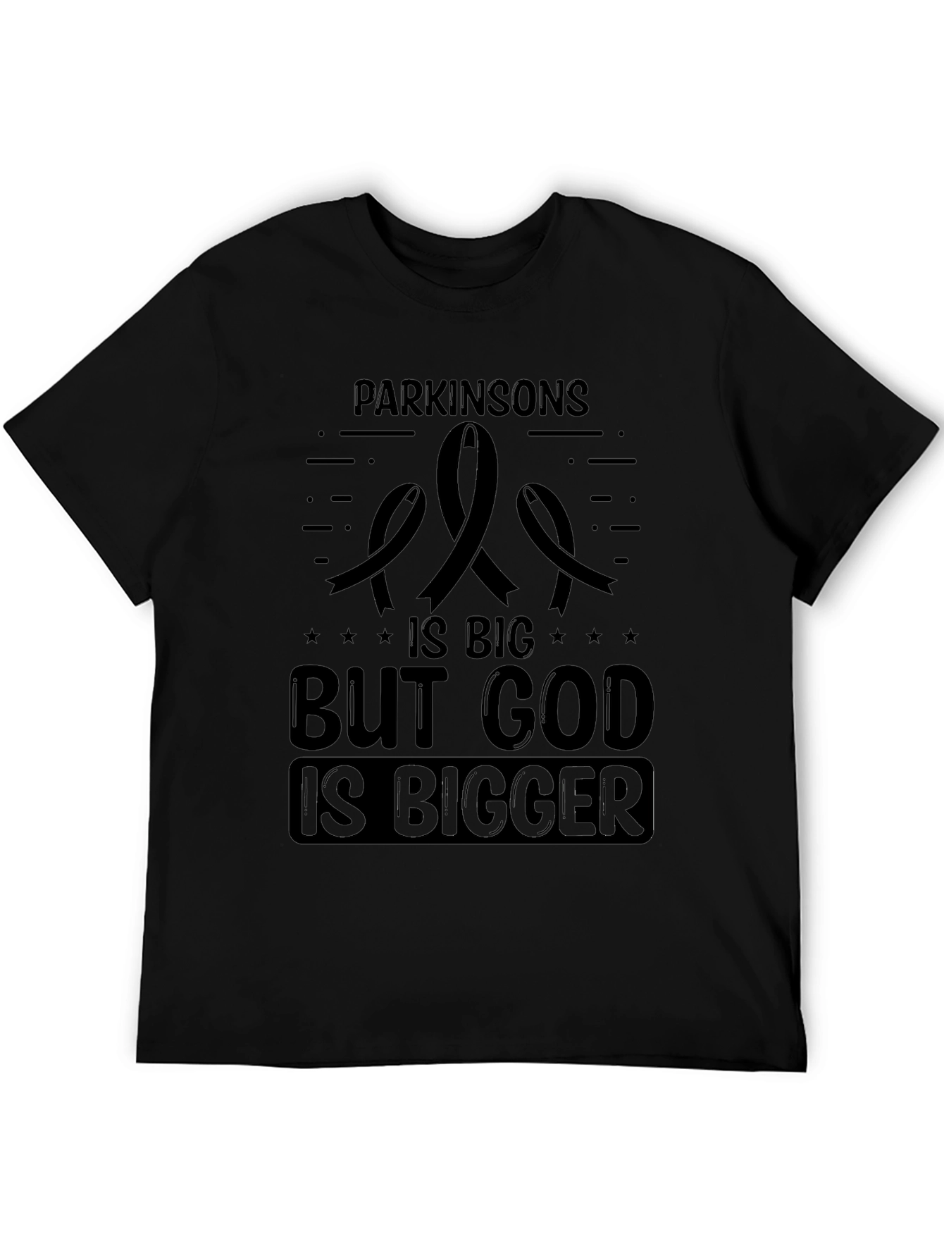 Parkinsons Awareness T-Shirt - God Is Bigger