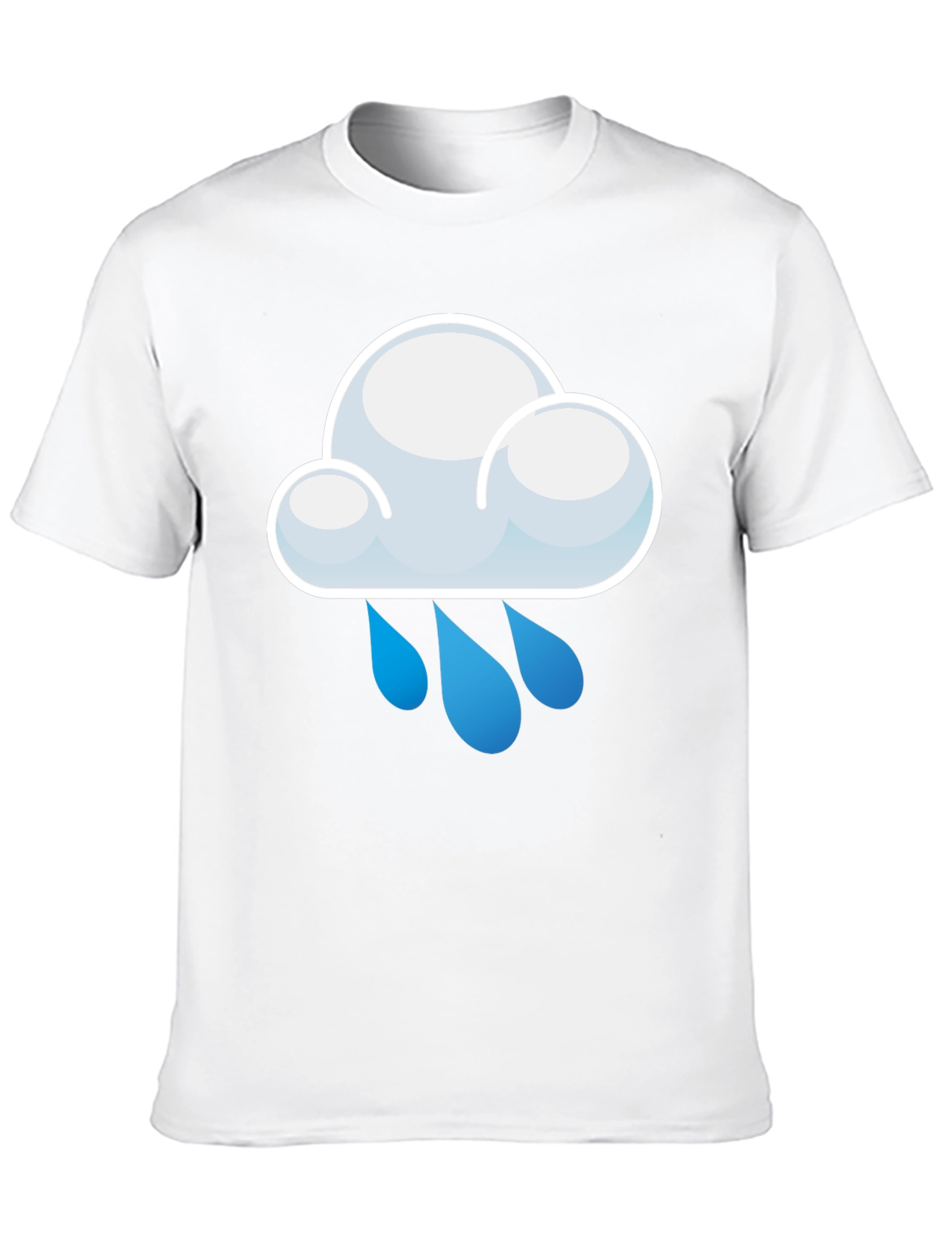 Rain Cloud Graphic Tee - Weather T-Shirt