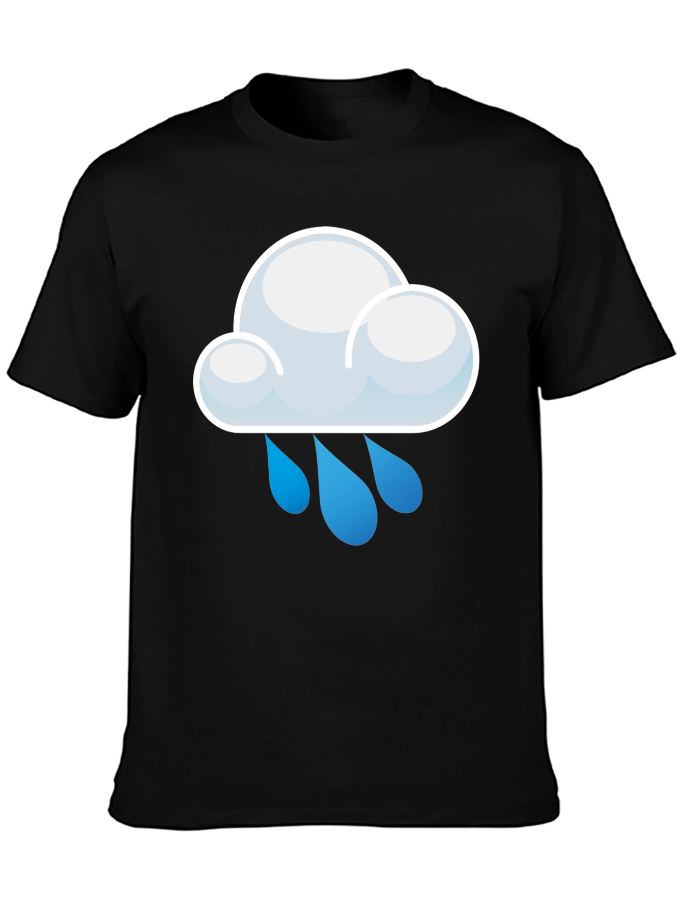 Rain Cloud Graphic Tee - Weather T-Shirt