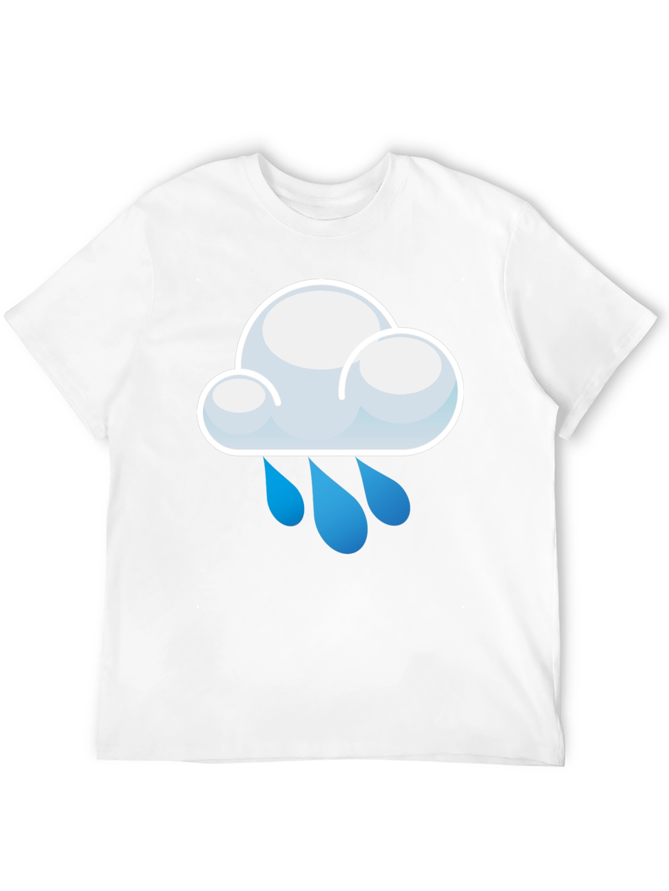 Rain Cloud Graphic Tee - Weather T-Shirt
