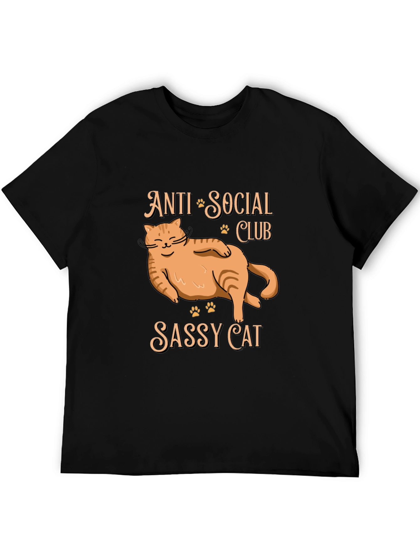 Anti Social Club Sassy Cat T-Shirt