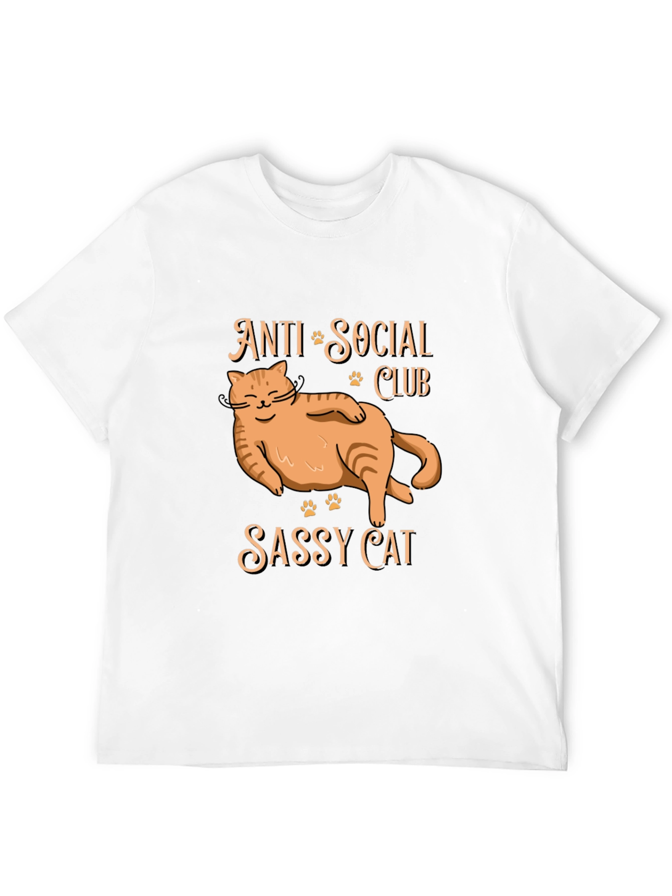 Anti Social Club Sassy Cat T-Shirt