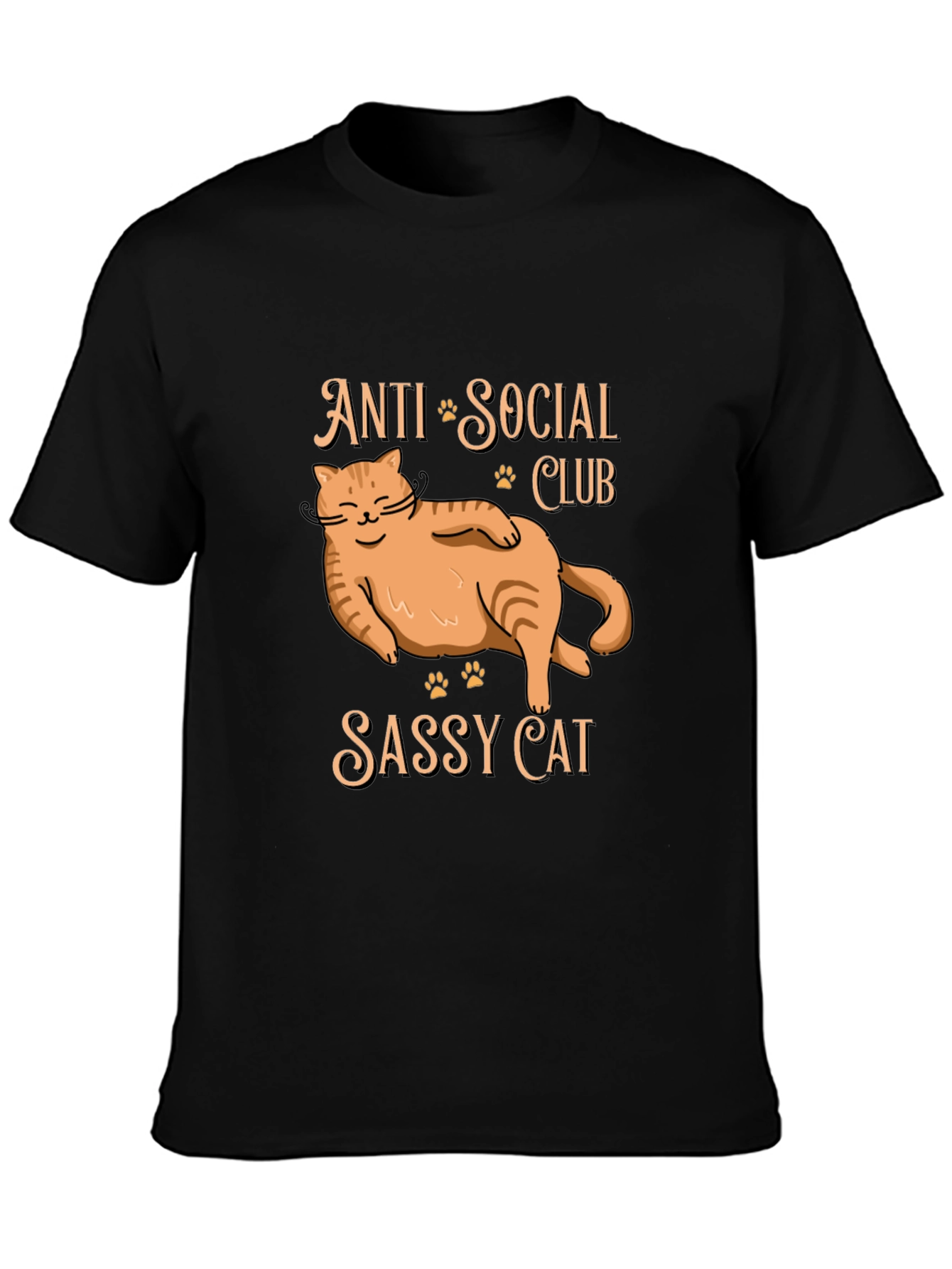 Anti Social Club Sassy Cat T-Shirt