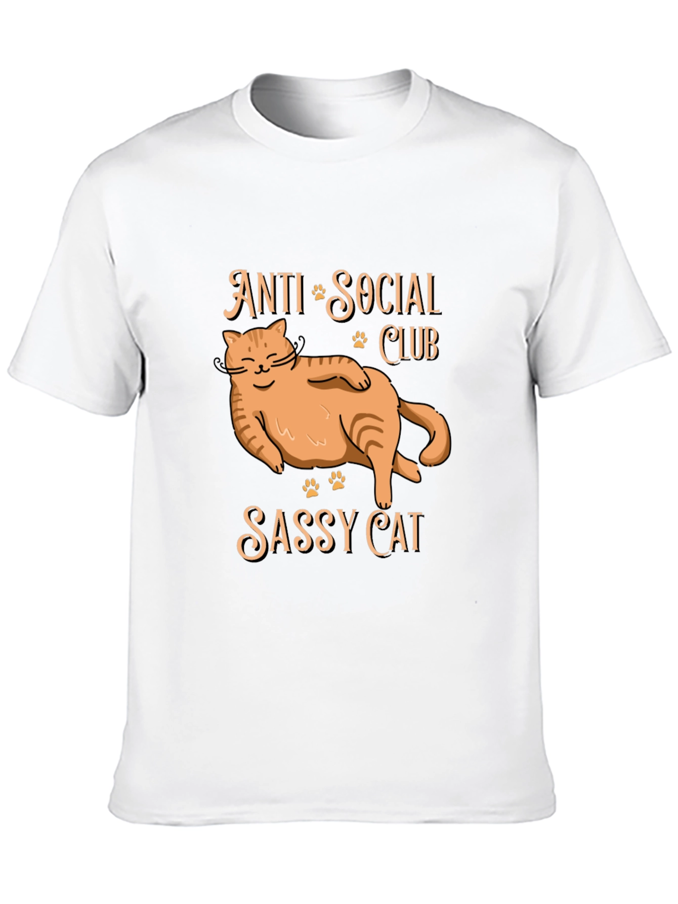 Anti Social Club Sassy Cat T-Shirt