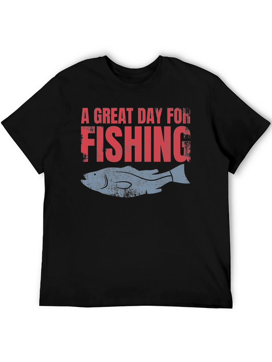 Great Day for Fishing Graphic Tee