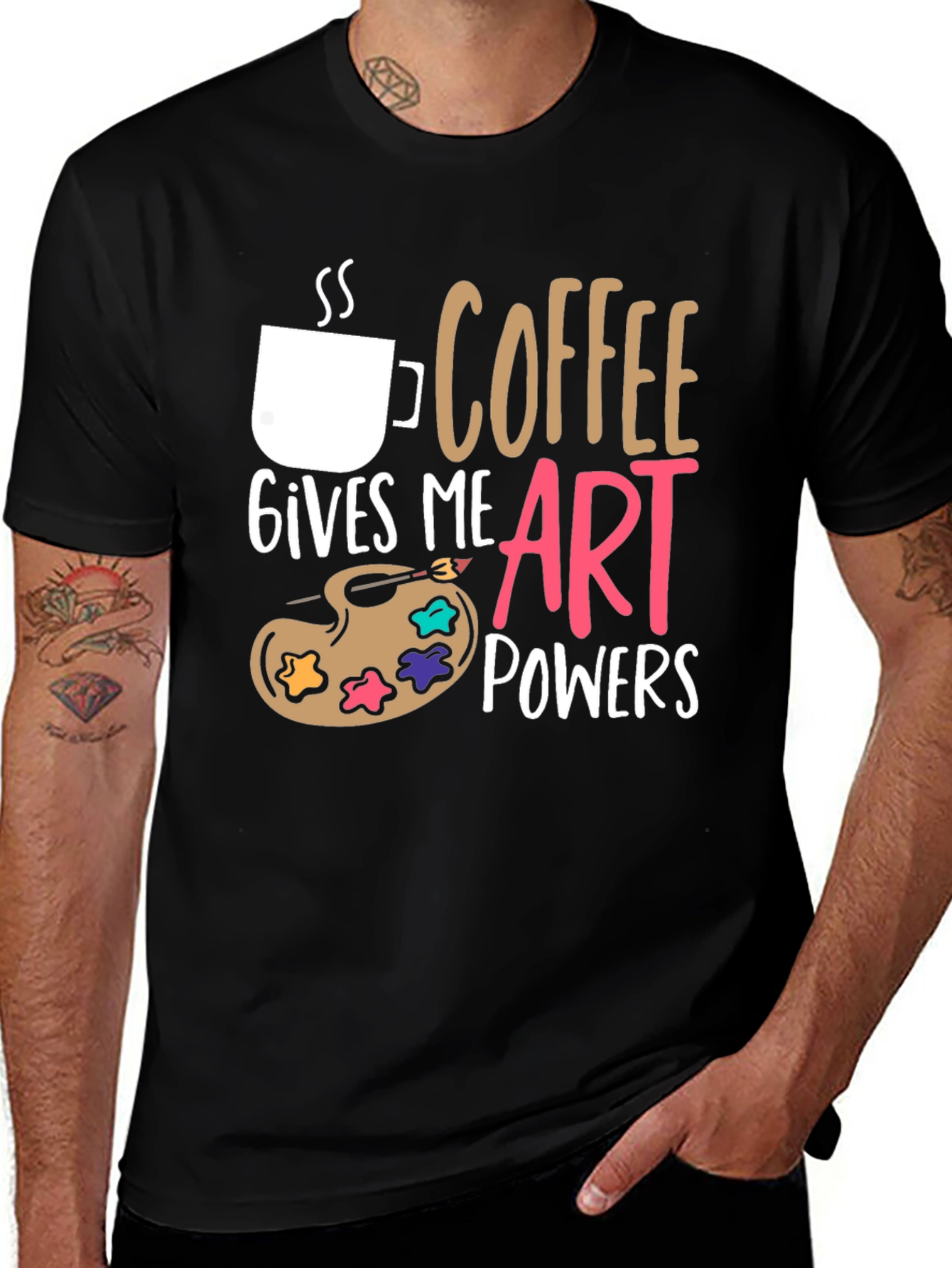 Coffee Art Powers T-Shirt