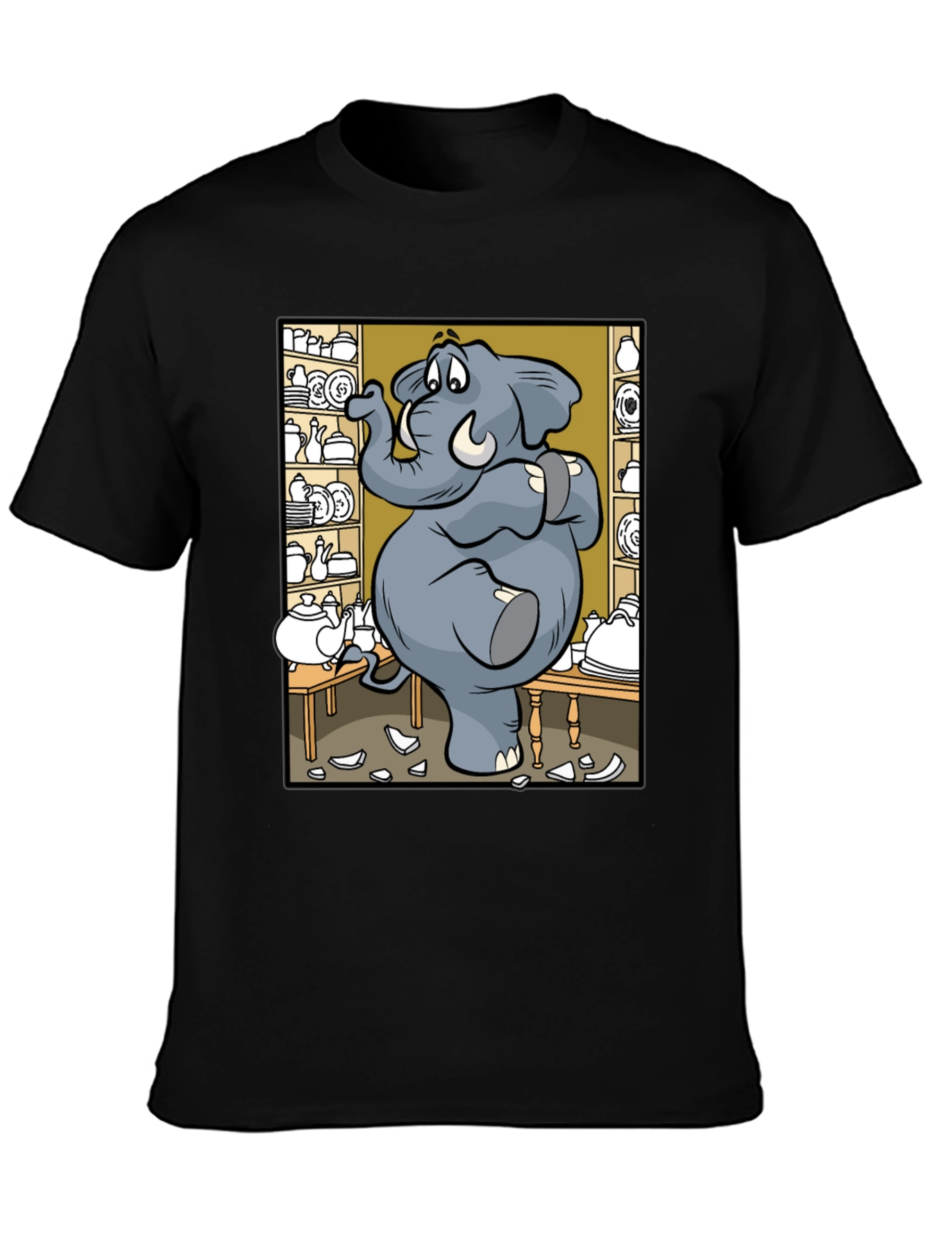 Elephant in a China Shop Graphic Tee