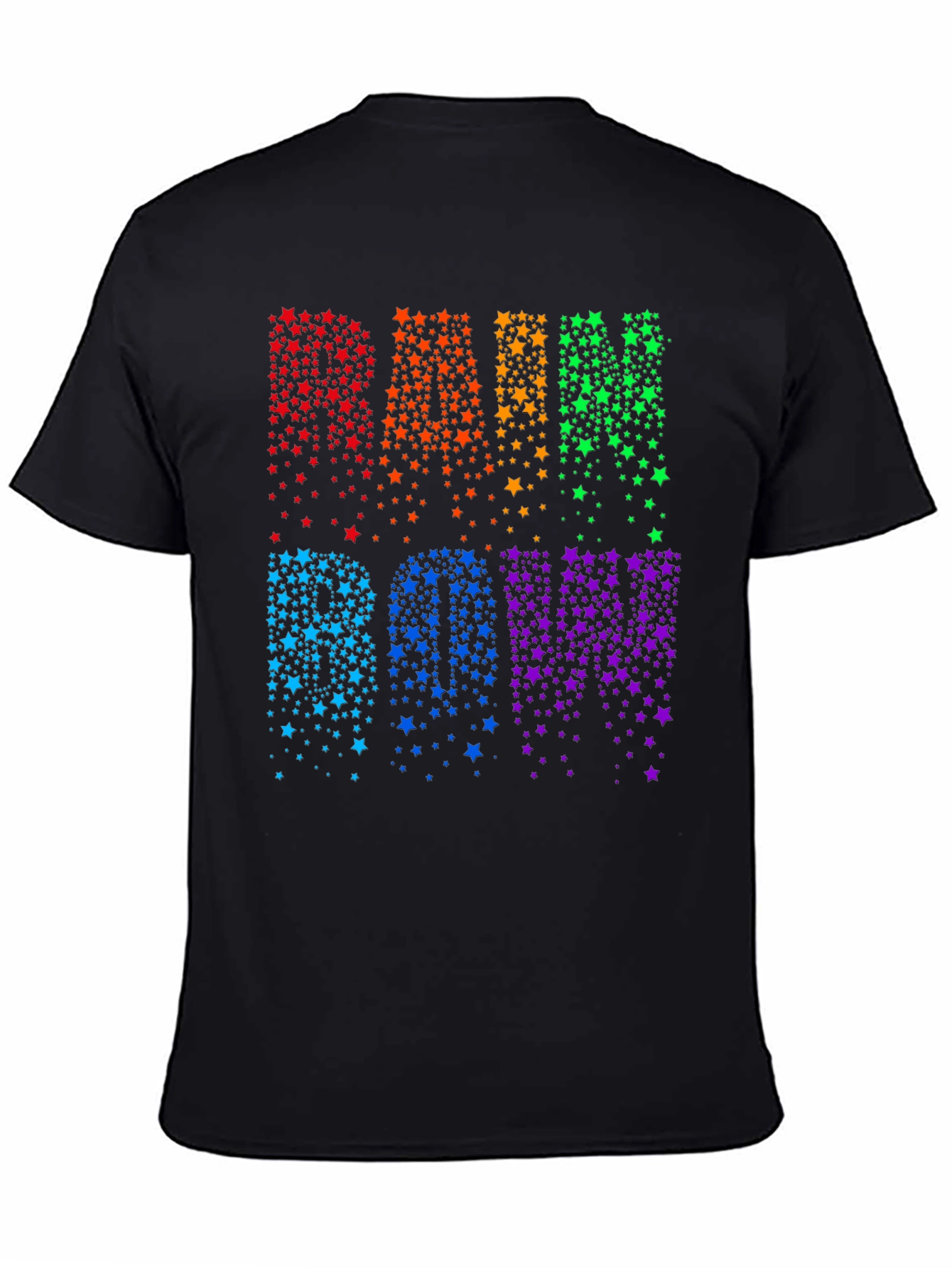 Rainbow Star T-Shirt - Stylish Pride Apparel