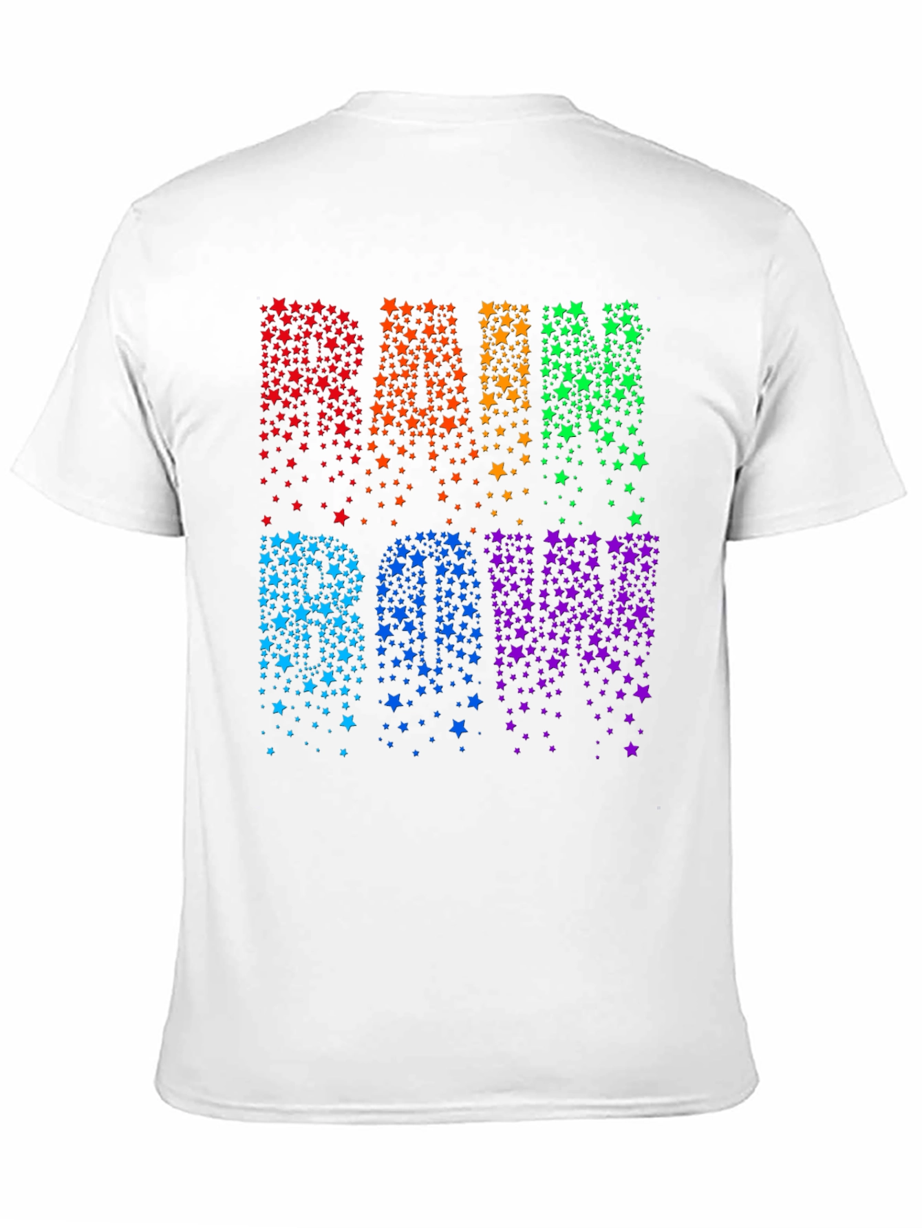 Rainbow Star T-Shirt - Stylish Pride Apparel