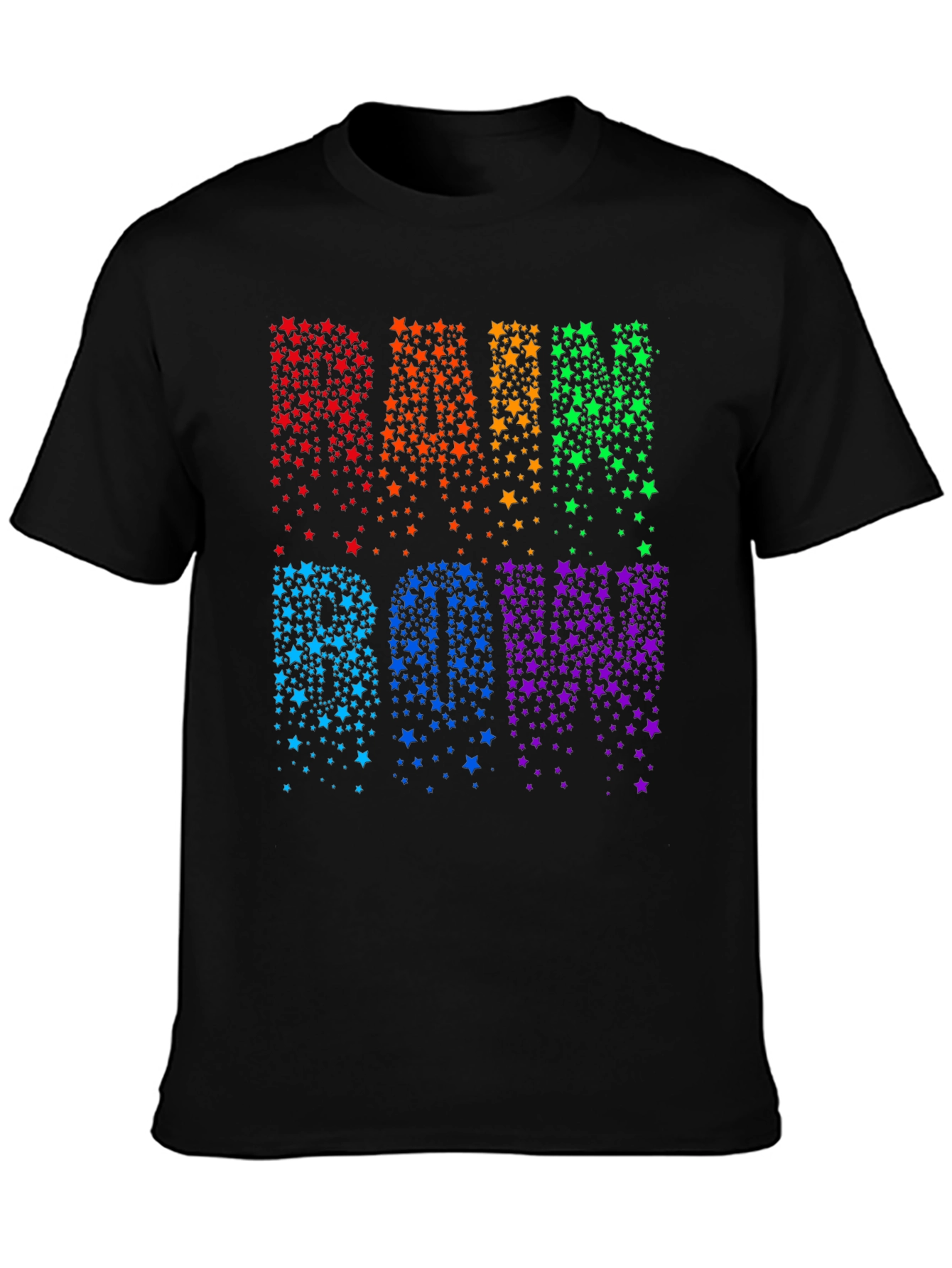 Rainbow Star T-Shirt - Stylish Pride Apparel