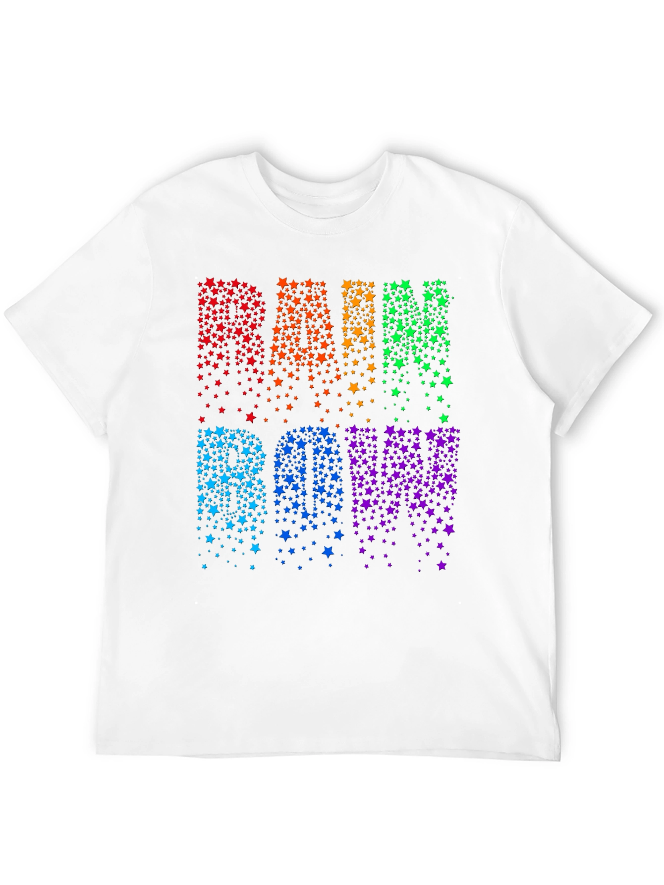 Rainbow Star T-Shirt - Stylish Pride Apparel