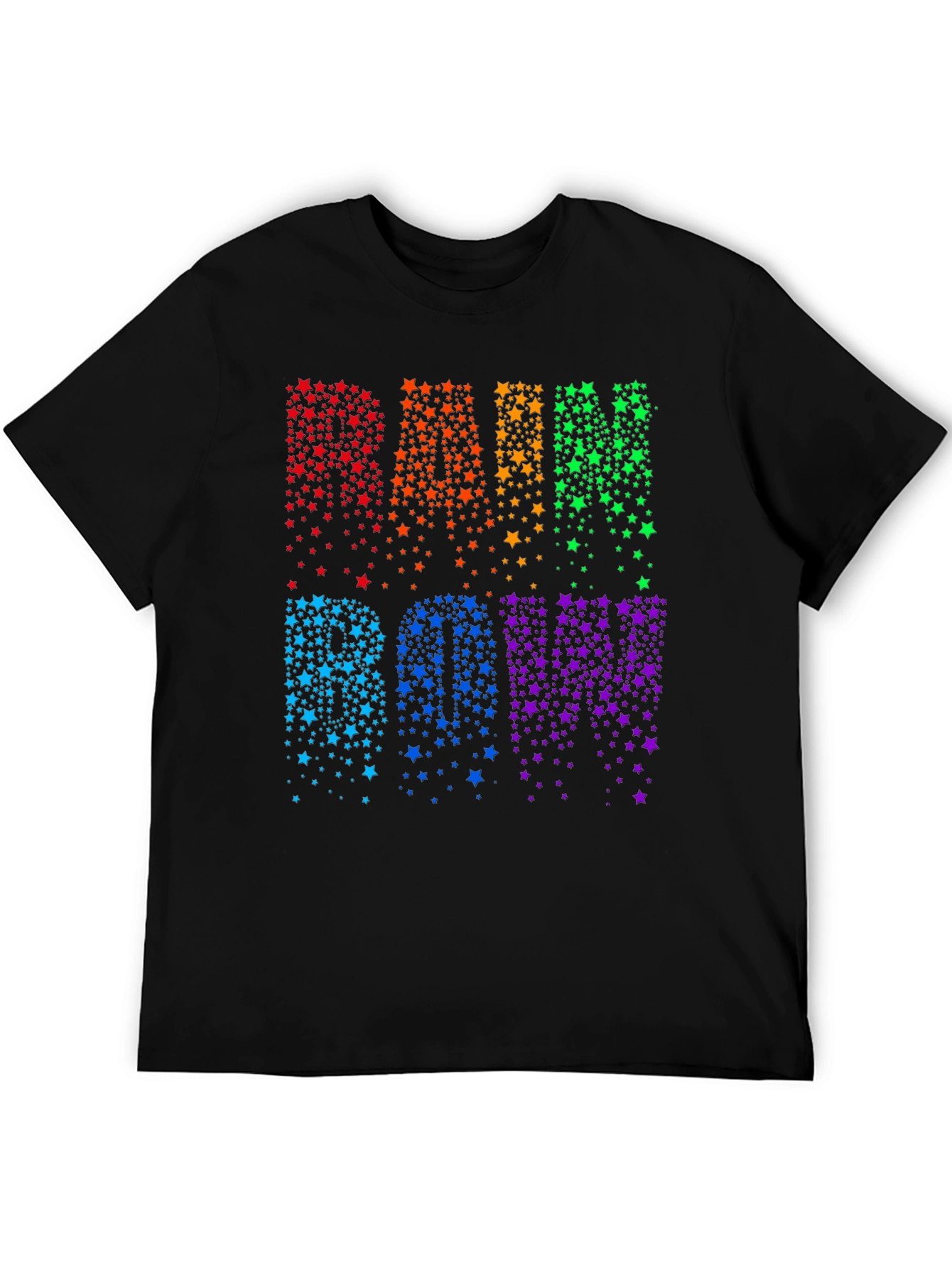 Rainbow Star T-Shirt - Stylish Pride Apparel